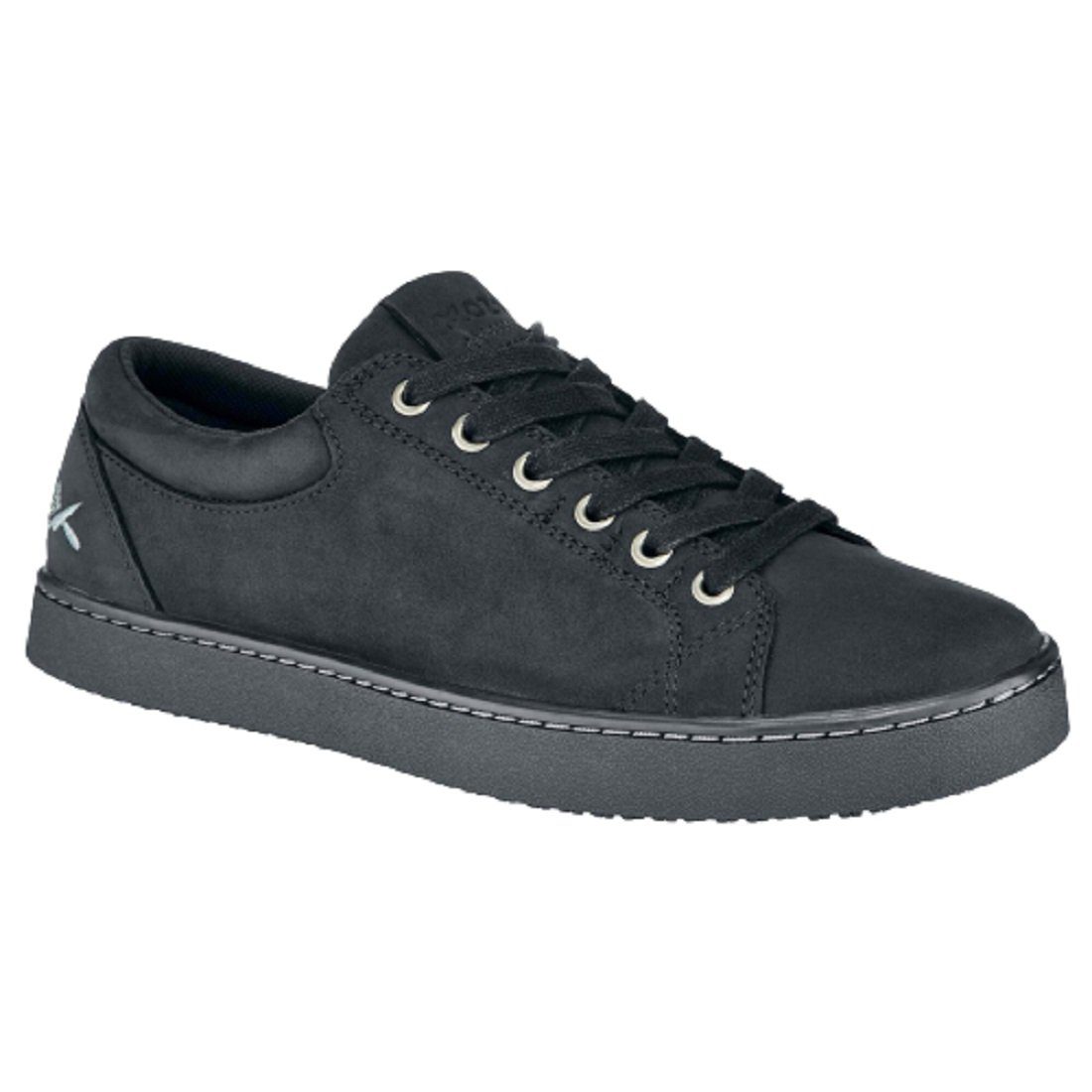 Shoes For Crews MOZO für Sneaker Leder, Finn Sicherheitsschuh rutschhemmend, schwarz antistatisch extrem Herren