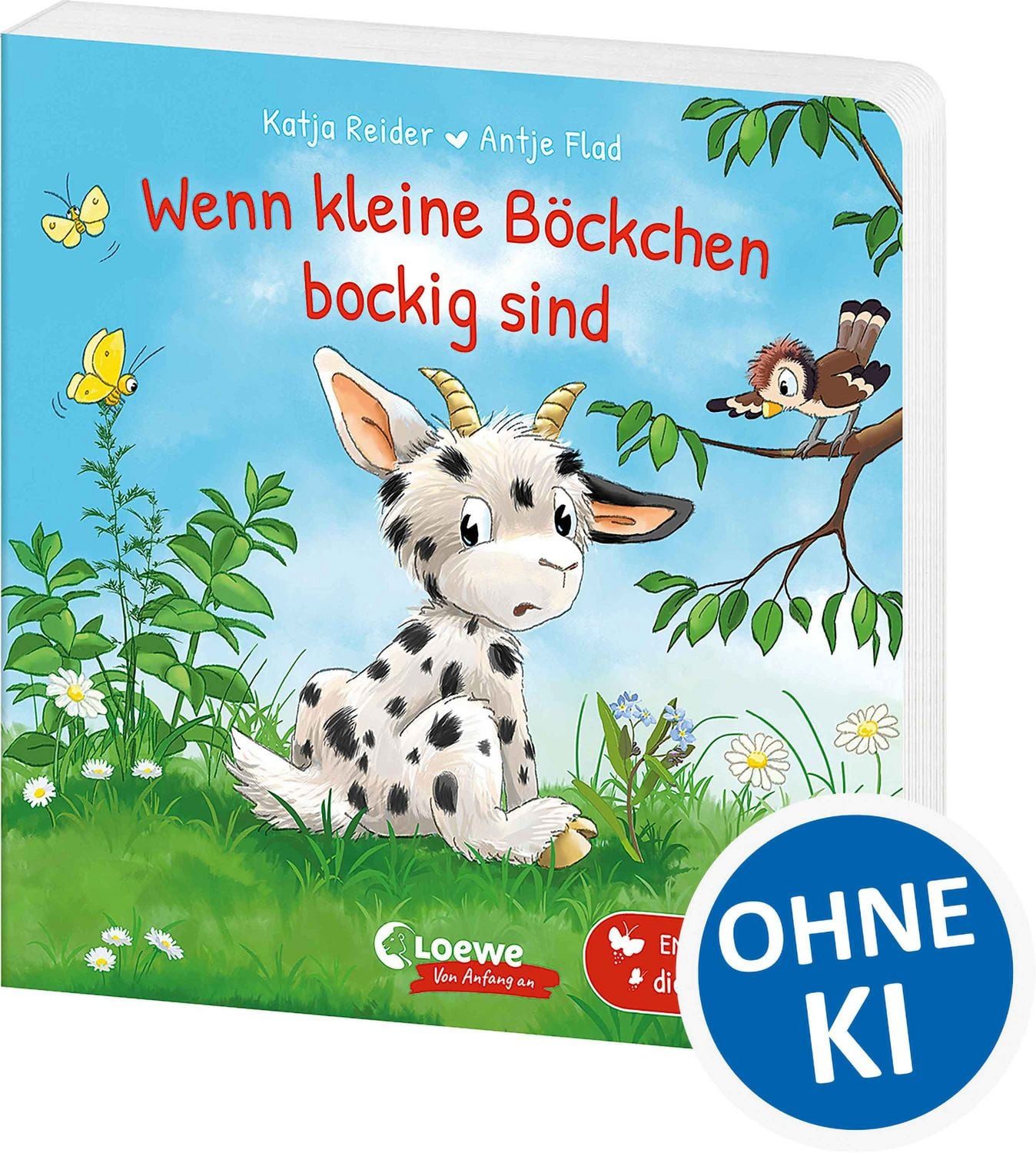 Wenn kleine Böckchen bockig sind / Katja Reider, Pappbilderbuch ab 2 Jahren mit liebevollen Reimen - Hilft Familien entspannt durch die Trotzphase