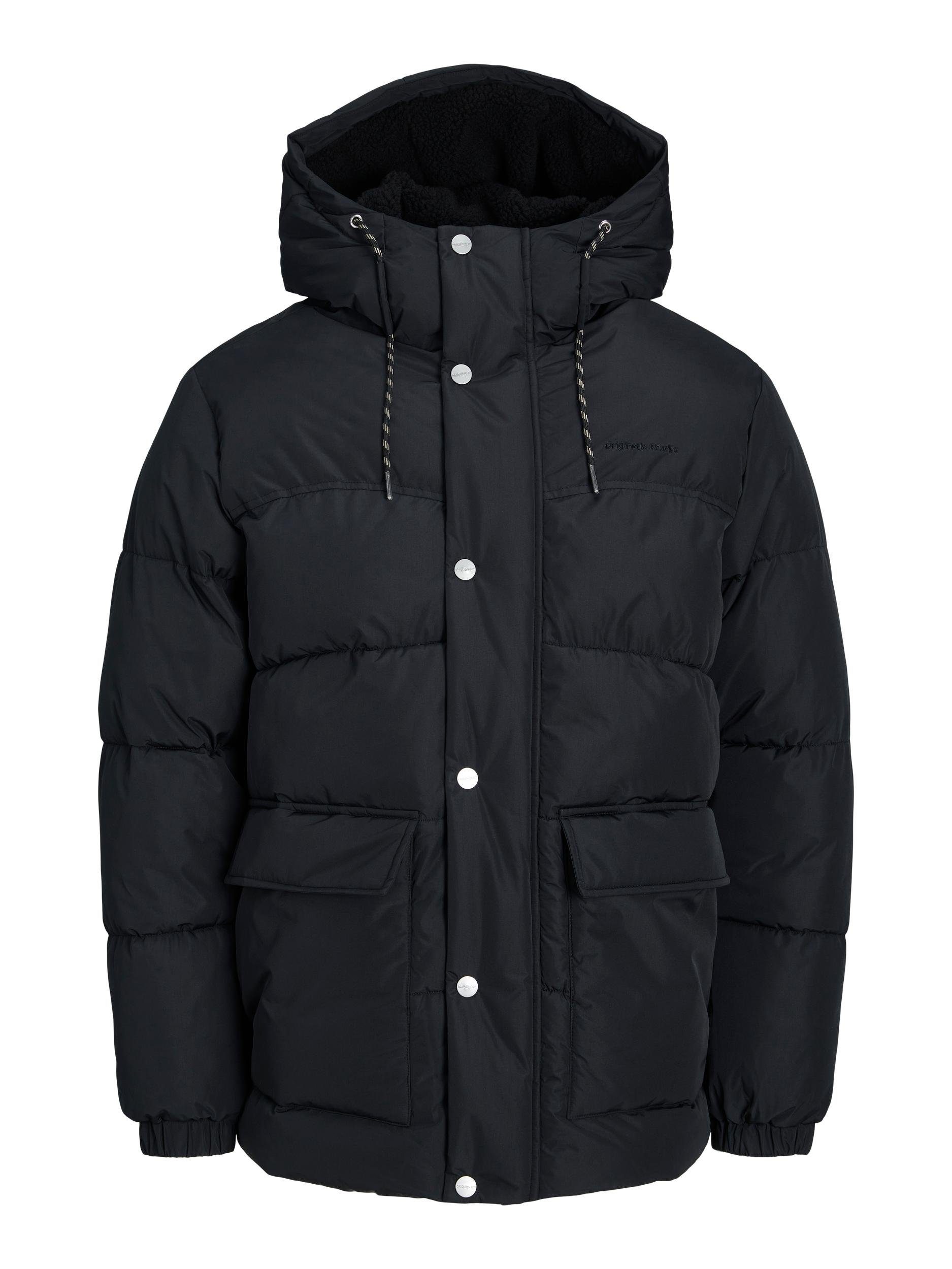 Jack & Jones Winterjacke JORLAKEWOOD BF black JACKET PARKA