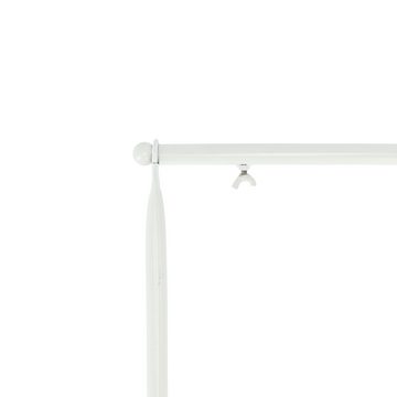 esschert design Dekohänger Tisch Deko Stange Klemme Gestell Deko Metall weiss ausziehbar Tafel 117-211 cm (1 x Tischstange)