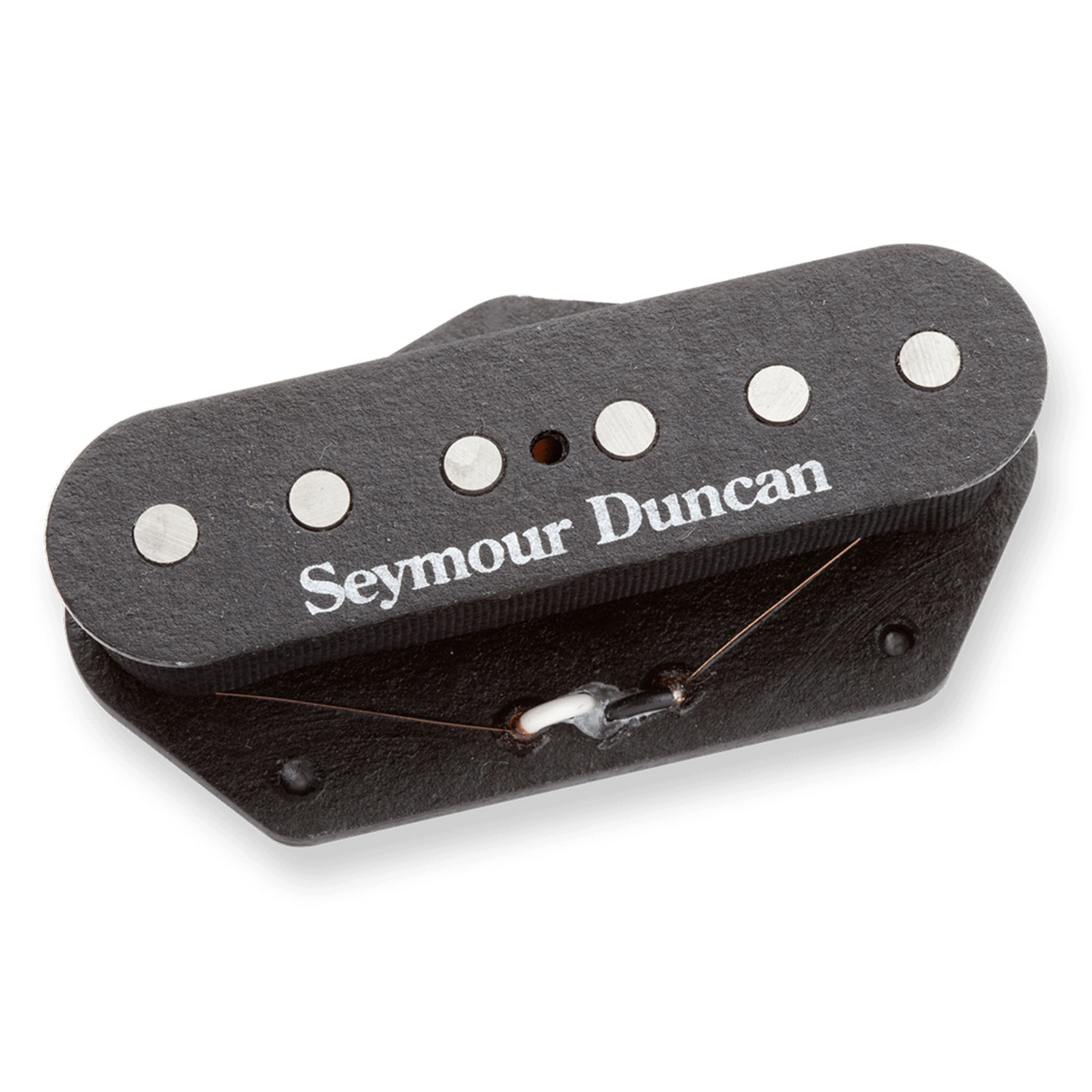Seymour Duncan Tonabnehmer, (STL-2 Hot Tele Bridge Black, E-Gitarre Tonabnehmer, Single-Coil), STL-2 Hot Tele Bridge Black - Single Coil Tonabnehmer für Gitarren