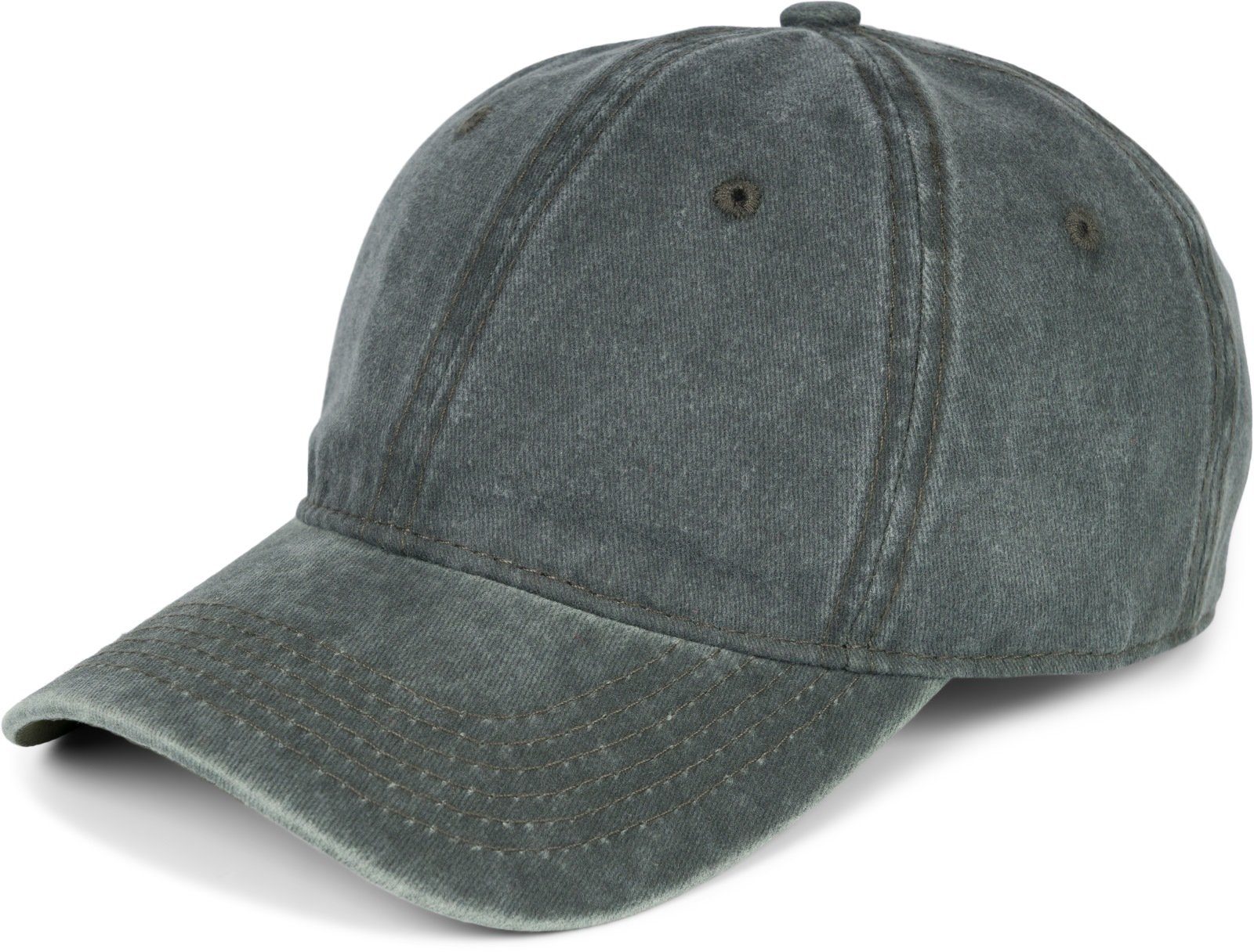 styleBREAKER Baseball Cap Vintage Cap in washed Optik (1-St)