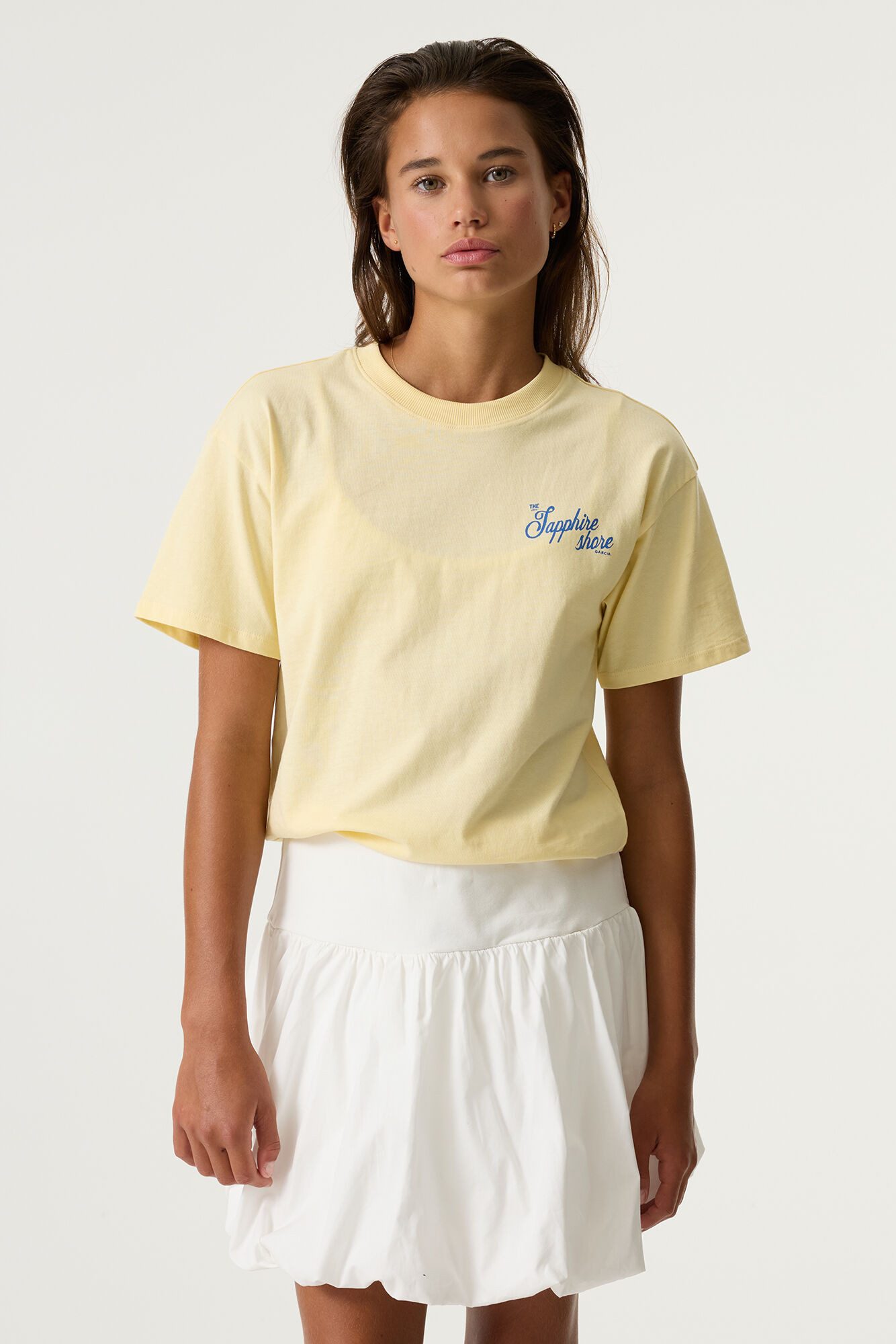 Garcia Rundhalsshirt mit großem Rückenprint, for Girls