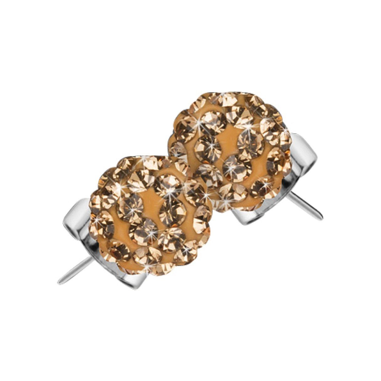 Taffstyle Paar Ohrstecker Ohrringe Perlenohrstecker Shamballa günstig online kaufen