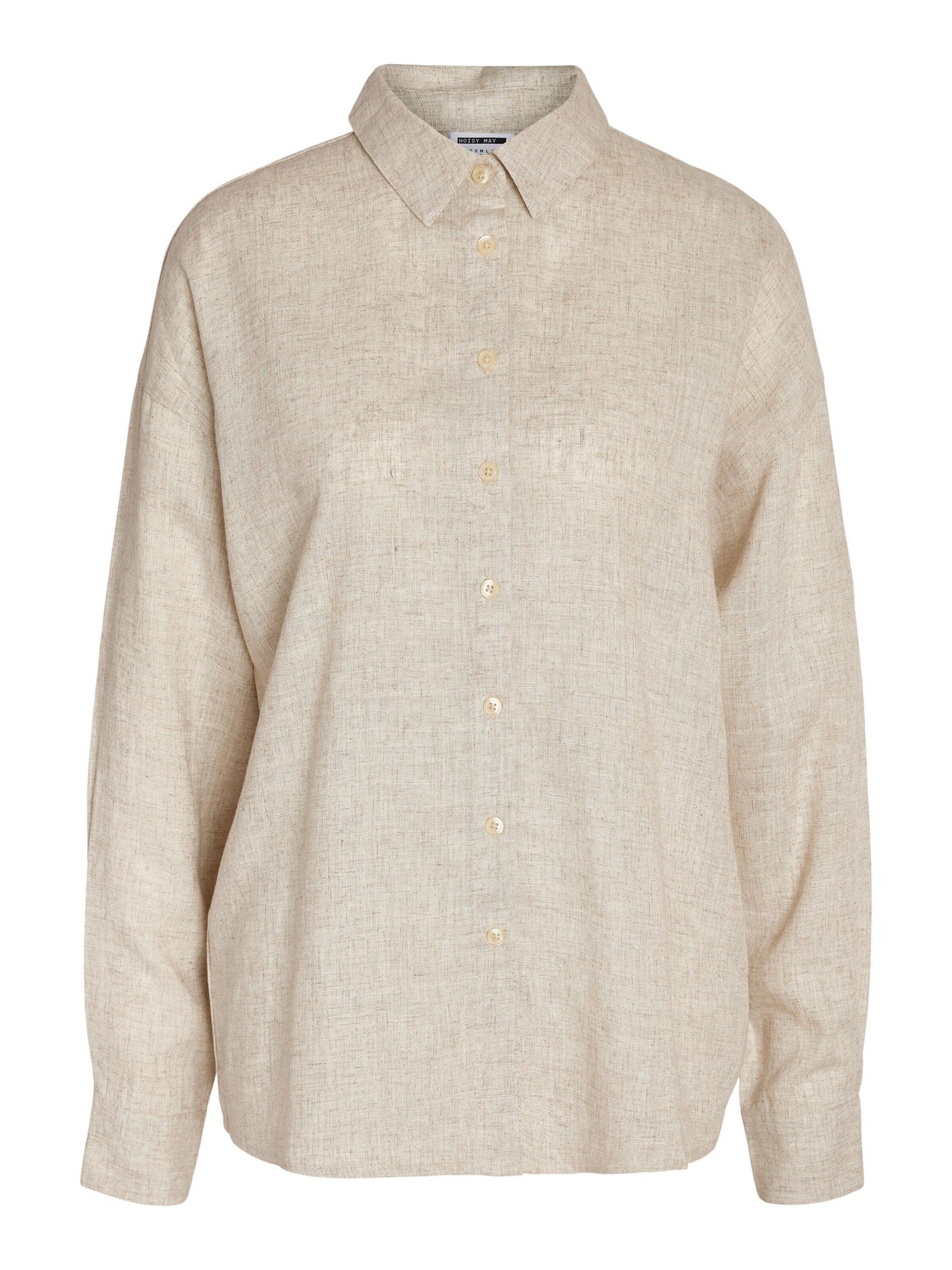 Noisy may Langarmbluse Leilani (1-tlg) Falten