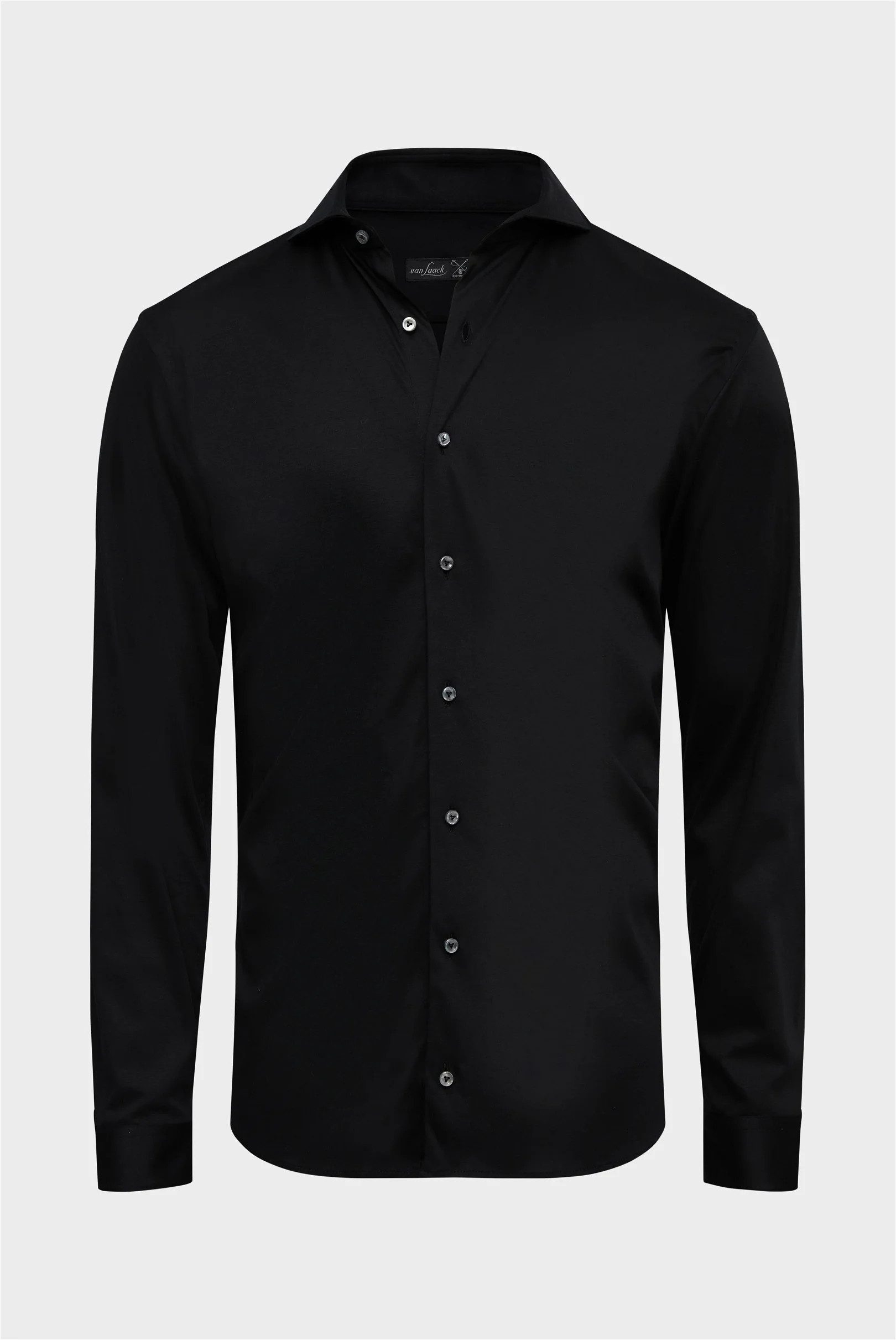Langarmhemd Tailor-Fit Jersey Hemd PER-L - Modern Fit