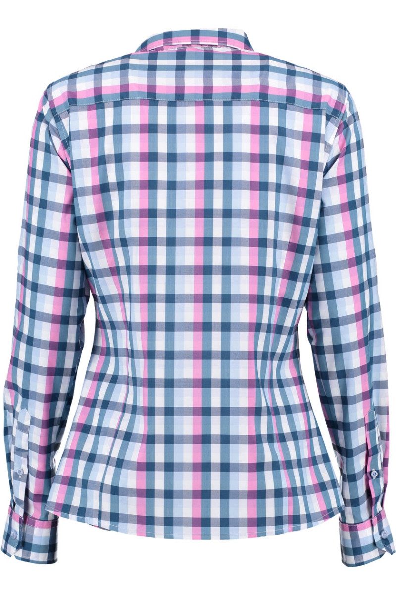 Tom Collins Outdoorbluse Wanderbluse - RIVA - navy/hellblau/beere, oliv/navy/zitrone