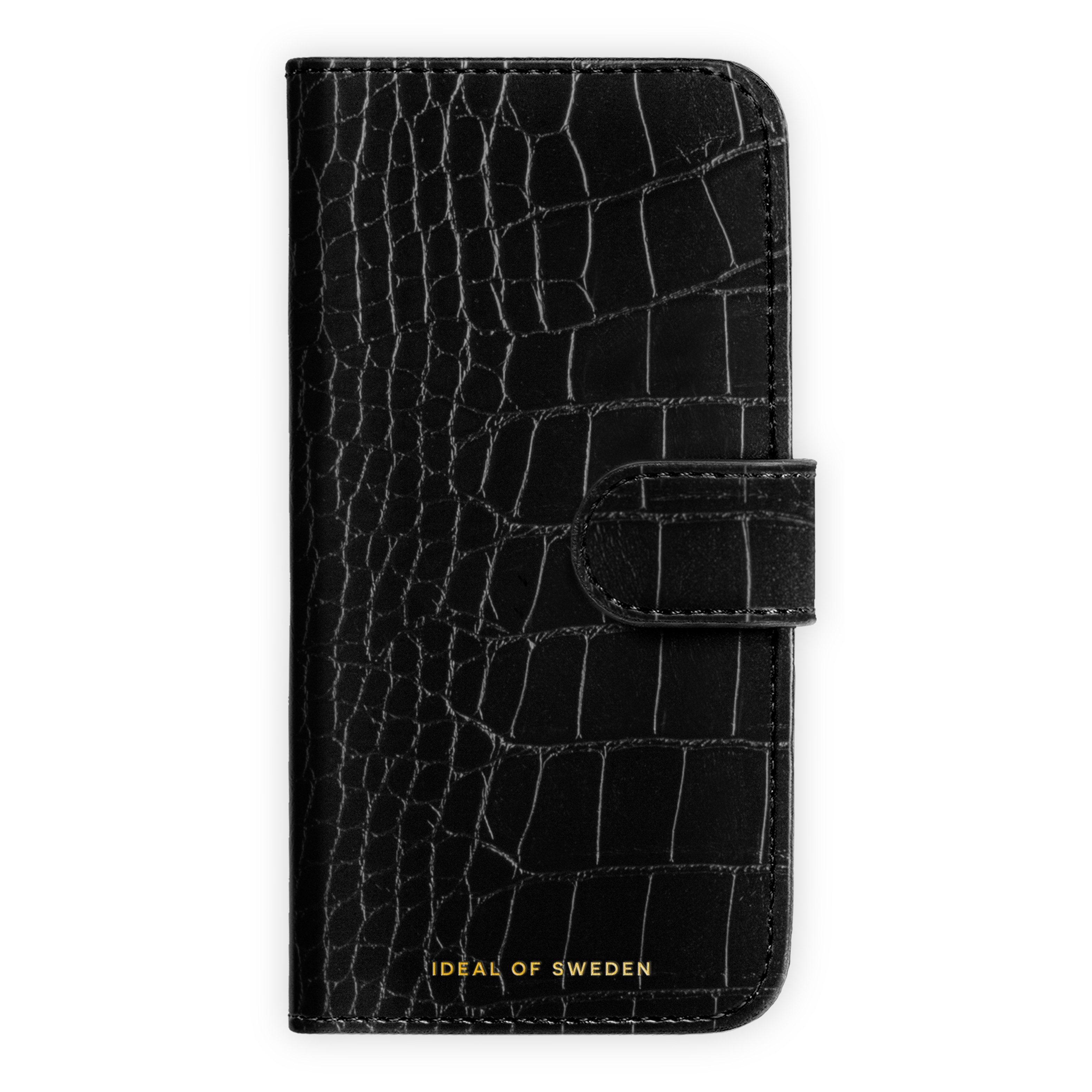 iDeal of Sweden Flip Case iDeal of Sweden Magnet Wallet+ Klapphülle Apple iPhone 16 - Black Croc