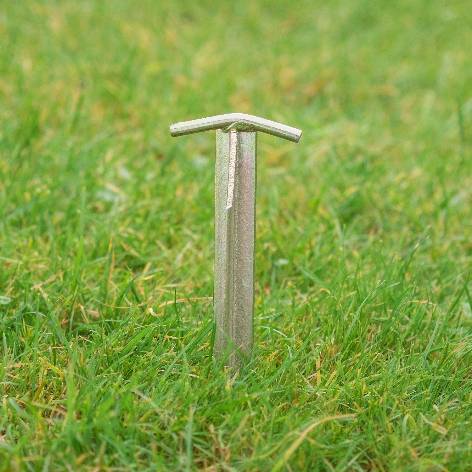 Moritz Zelthering 10x T-Profil Deluxe Stahl Hering 40 cm, (Set), Erdnagel Zelthering Erdanker Bodenanker Zeltbefestigung