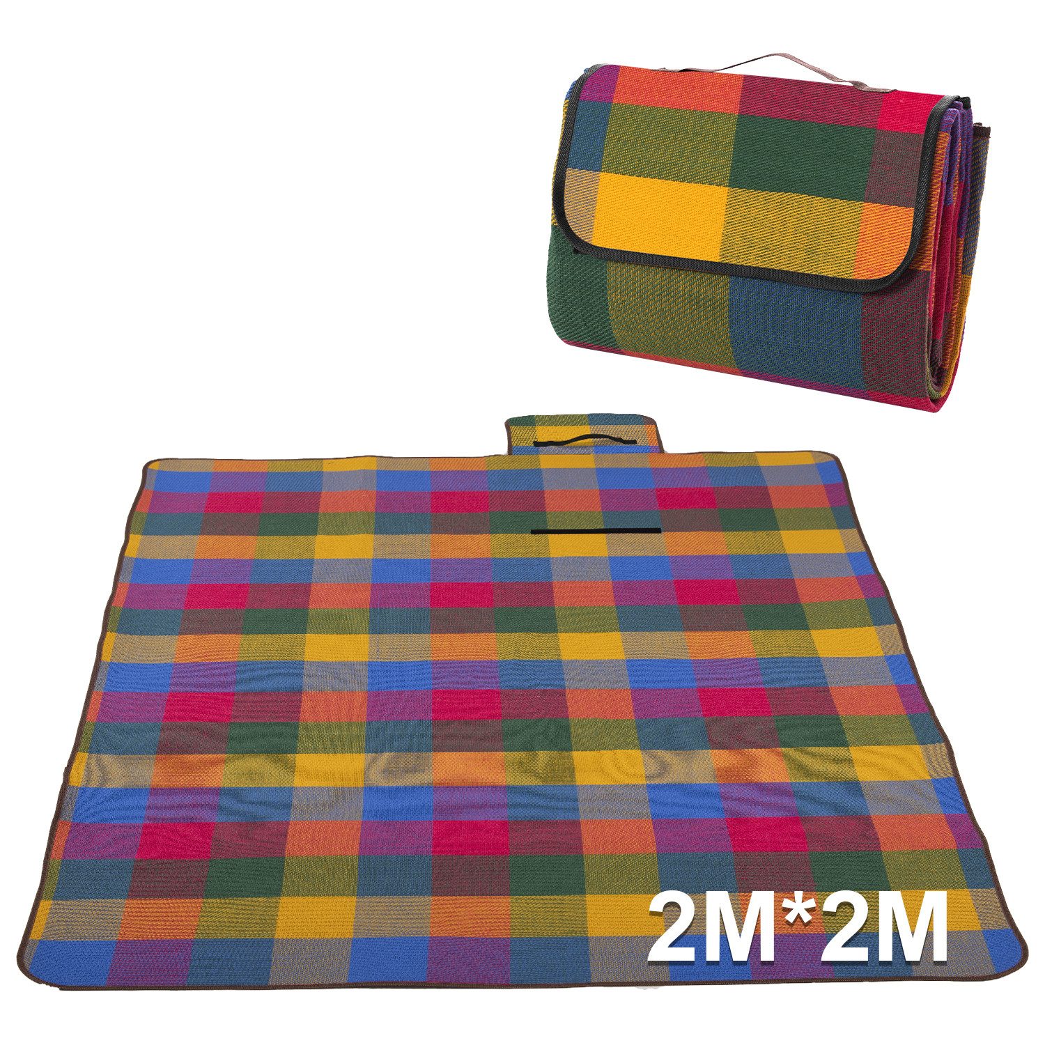 Picknickdecke Picknickmatte Isoliert Campingdecke Wasserdicht Bunt, OSTWOLKE