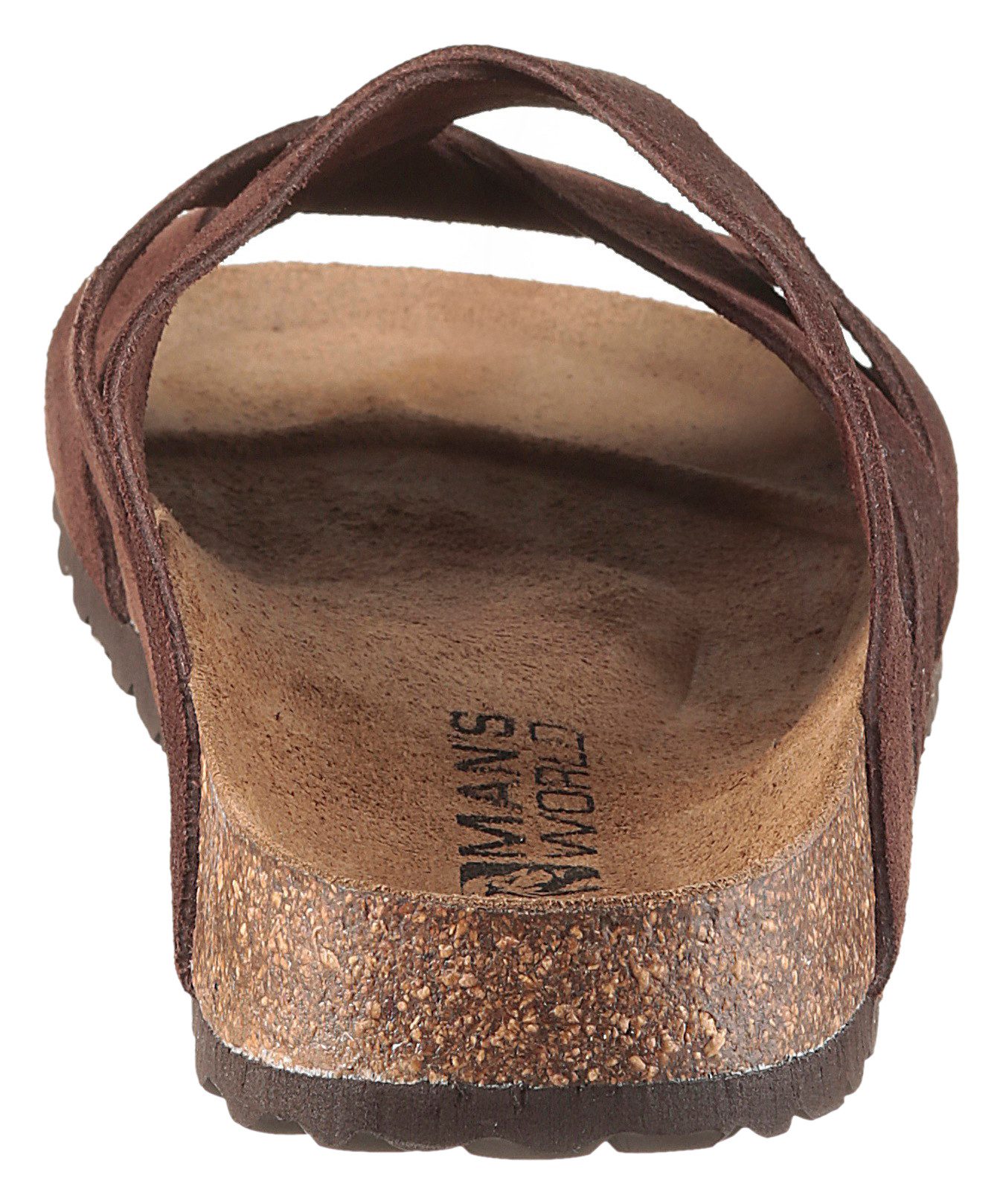 Man's World Pantolette Schlappen, Sommerschuh, Hausschuh mit vorgeformtem Fußbett