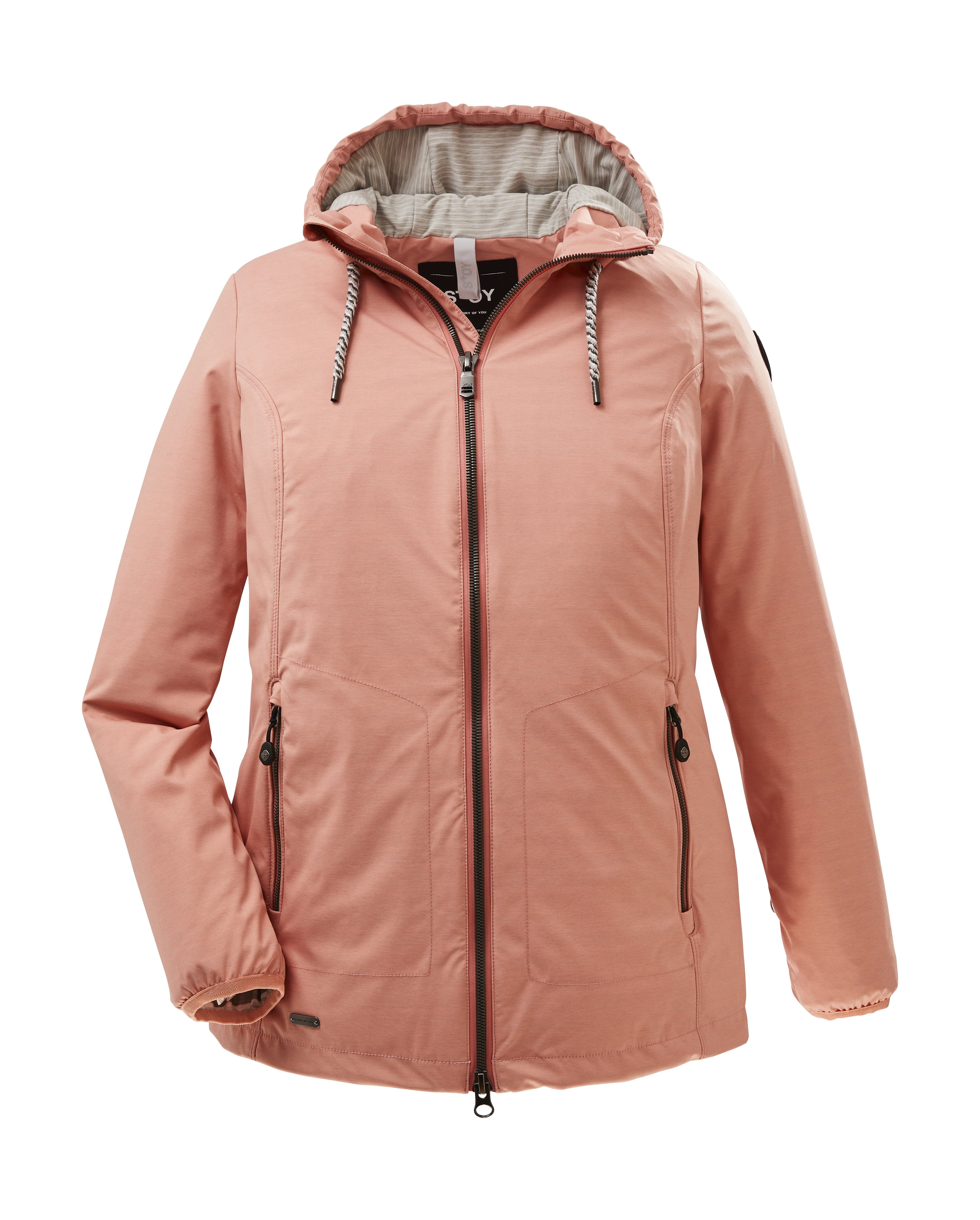 STOY Softshelljacke STS 5 WMN SFTSHLL JCKT Softshelljacke: Plus-Size, wasserabweisend, atmungsaktiv