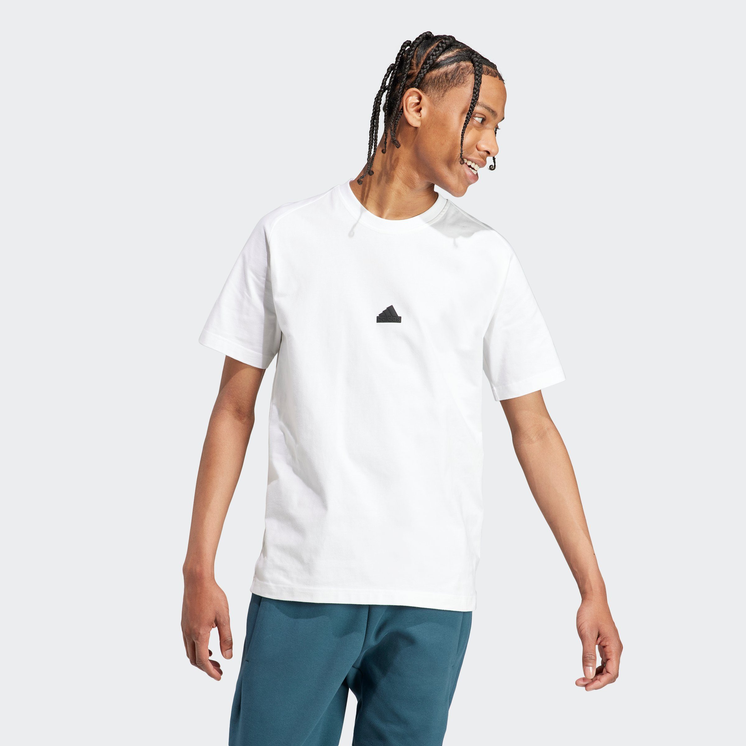 Erstklassig adidas Sportswear T-Shirt White Z.N.E. ADIDAS