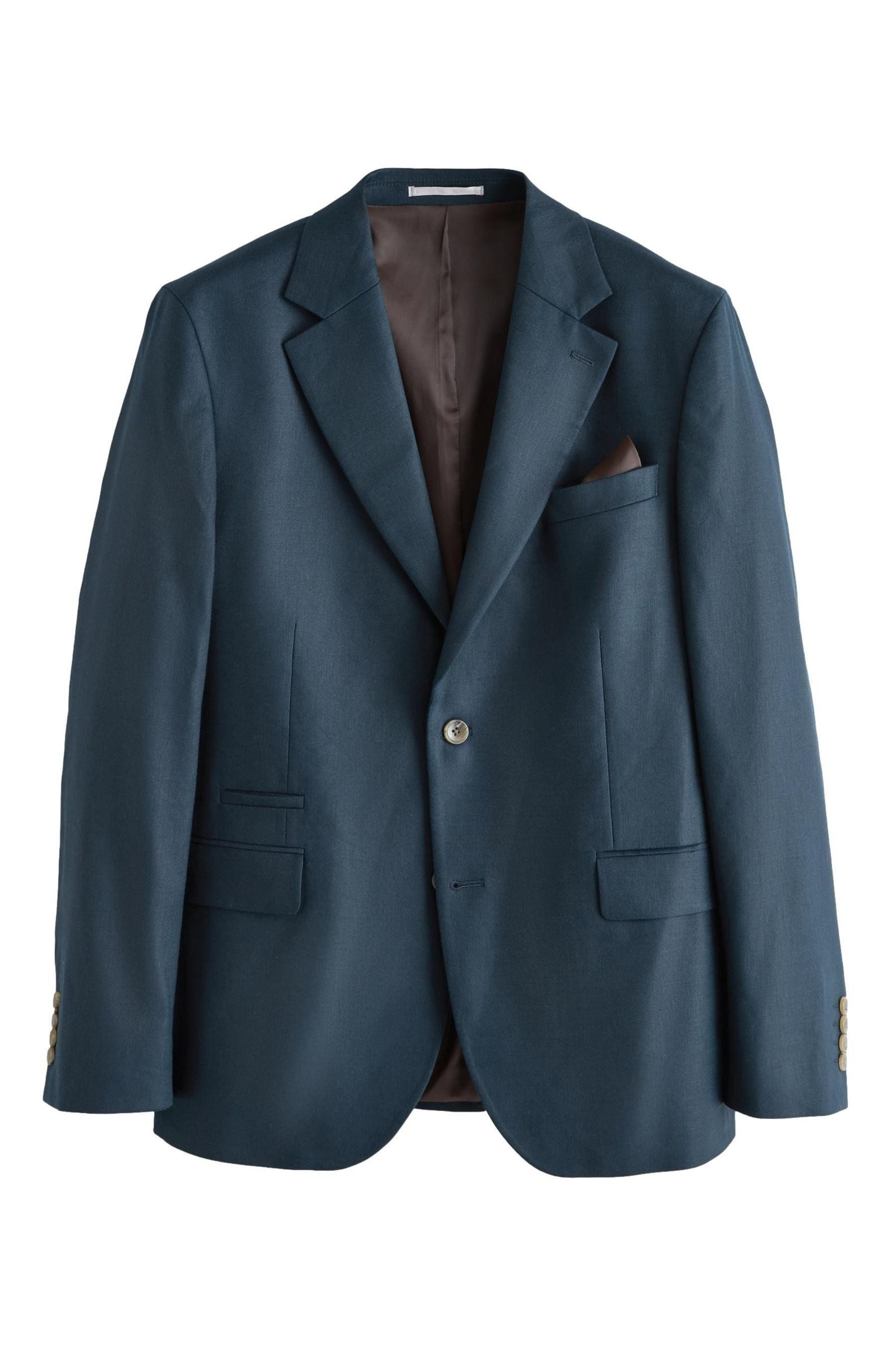 Next Jackenblazer N. Premium Slim Fit Sakko, Leinen/Lyocell/Stretch (1-tlg)