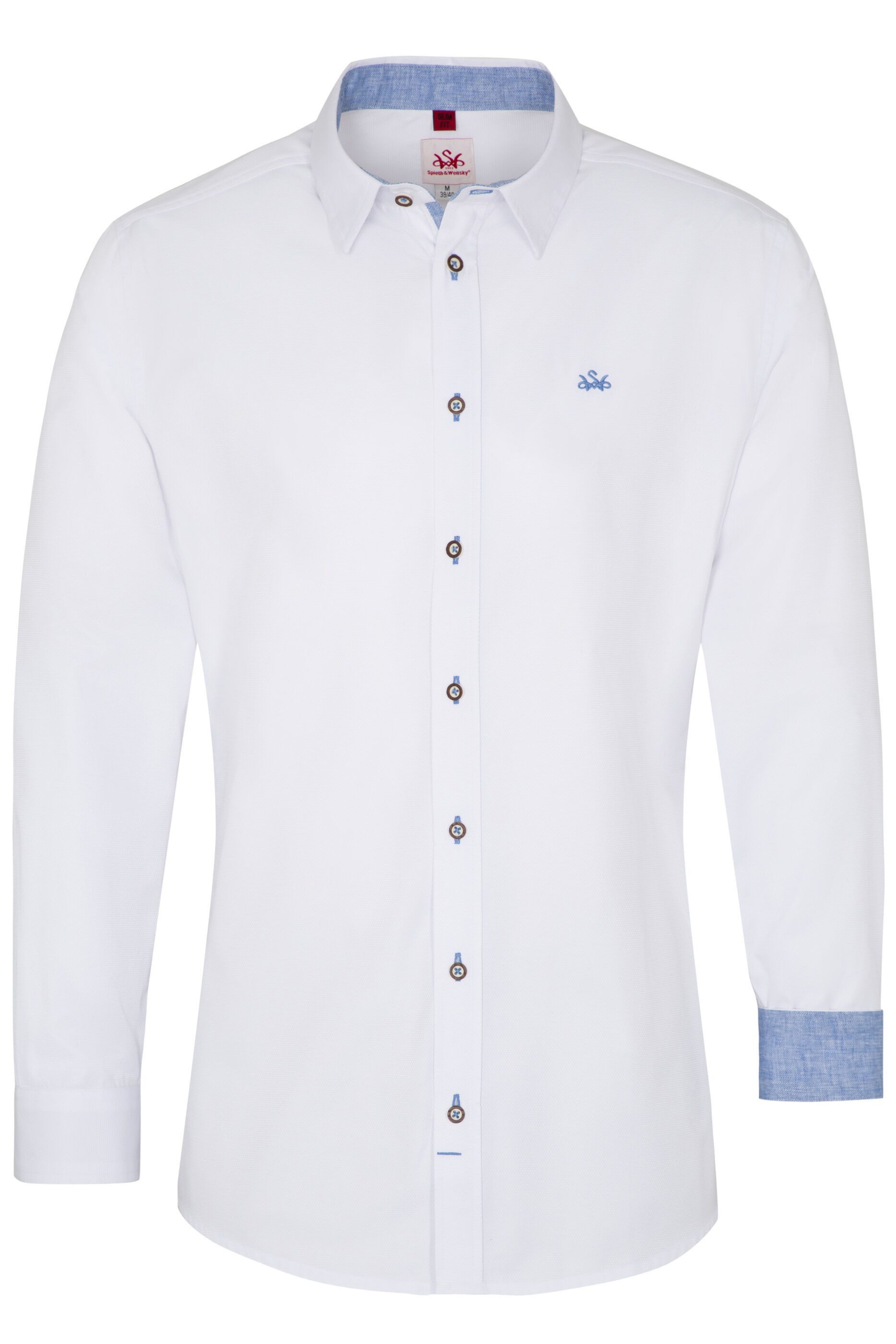 Spieth & Wensky Trachtenhemd Trachtenhemd "Frisco" mit Bruststickerei günstig online kaufen
