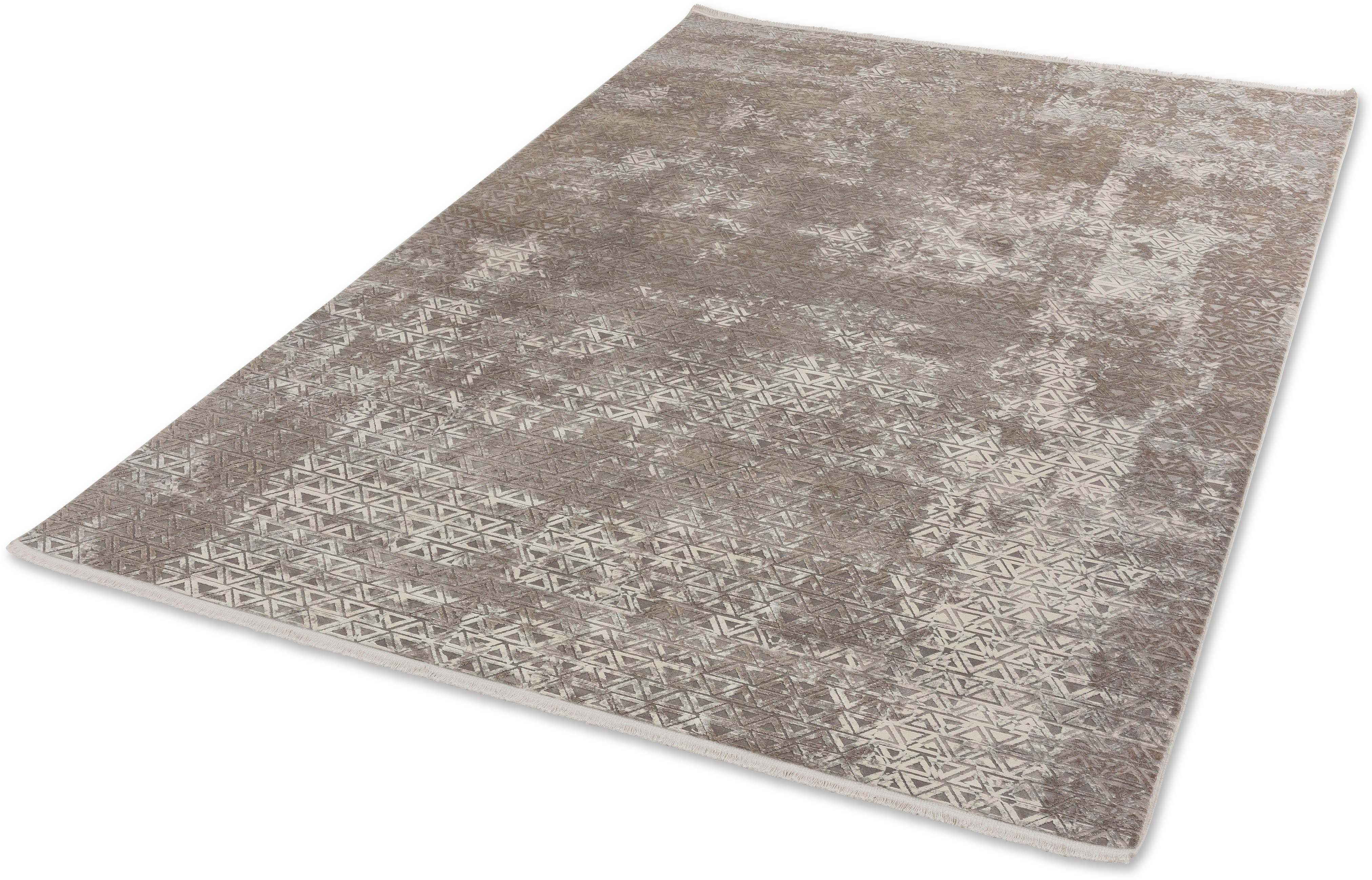 SCHÖNER WOHNEN-Kollektion Teppich Vision 213, rechteckig, Höhe: 7 mm, Viskoseteppich mit Glanz, Wohnzimmer