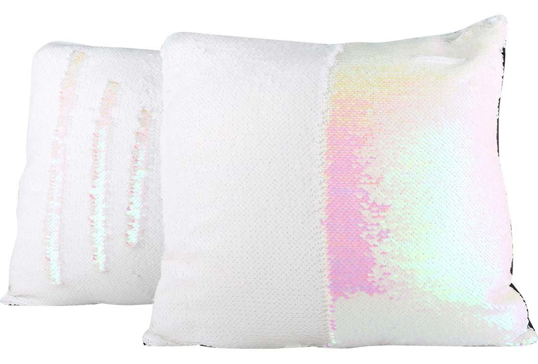 Jungengel Kissenbezug 4x Pailletten Kissenbezüge Dekokissen günstig online kaufen