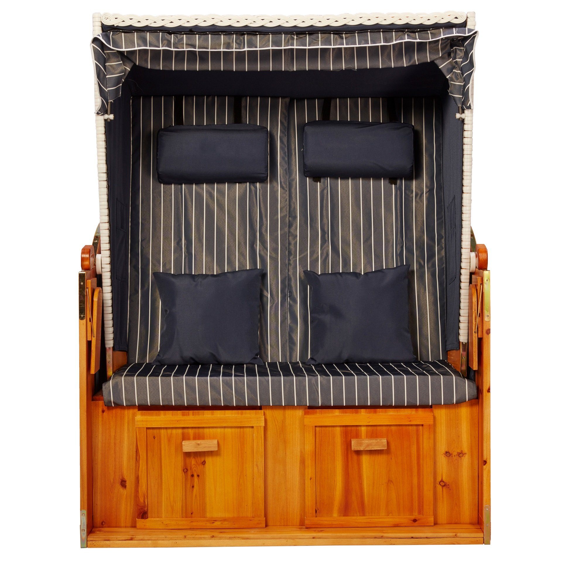 intergrill Strandkorb Strandschönheiten Doris Ostsee 2-Sitzer, günstig online kaufen