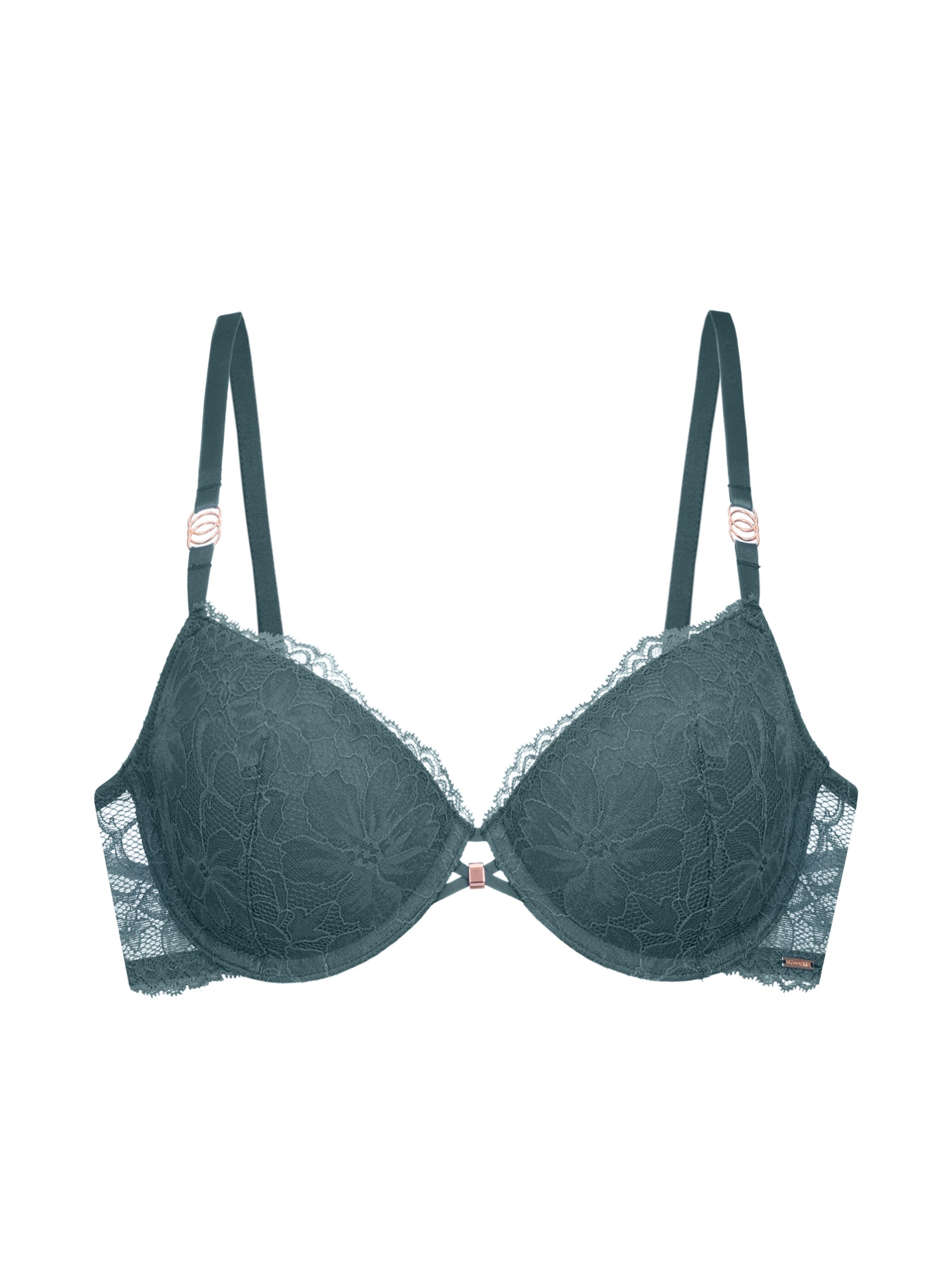 Dorina Bügel-BH Jemma Spitze, feminin, schmale Träger, leicht gepolstert, vorgeformte Cups – Bild 2 von 5