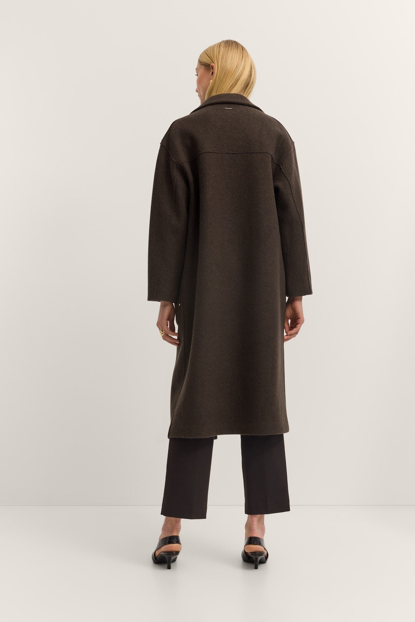 bugatti Wollmantel Loose Fit Flexcity Stretch günstig online kaufen