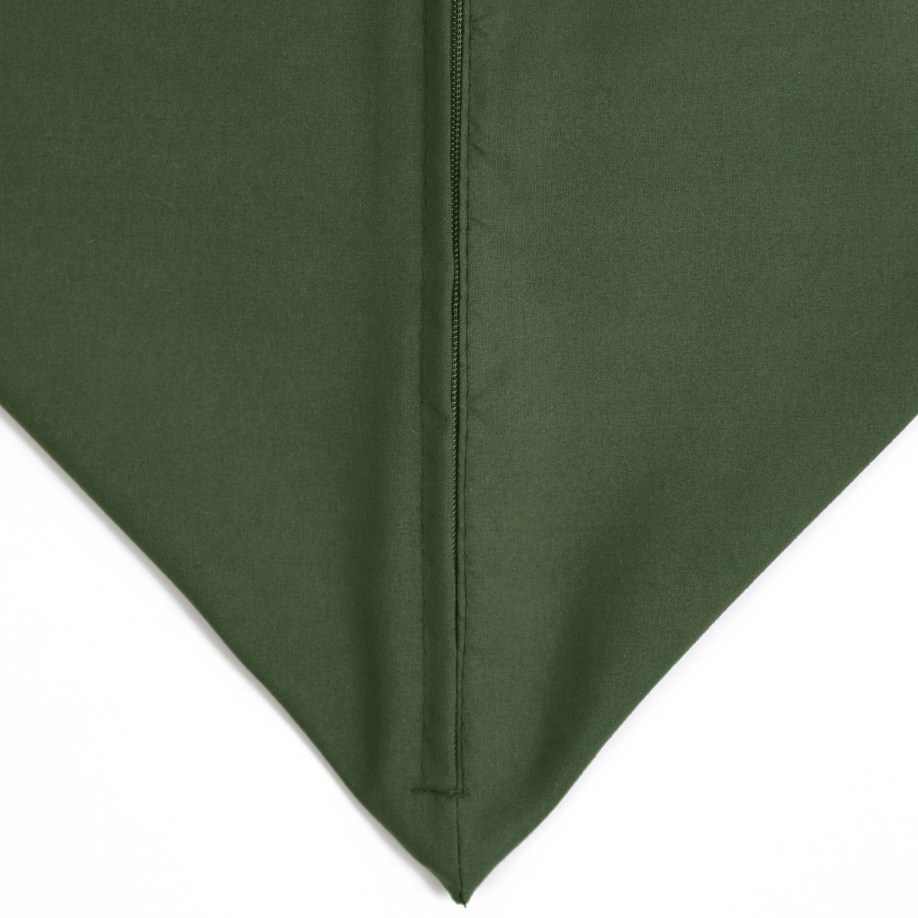 OTTO home Dekokissen Parry Microfaser, 2-er Set, unifarben, Kissenhüllen ohne Füllung, mit Reißverschluss