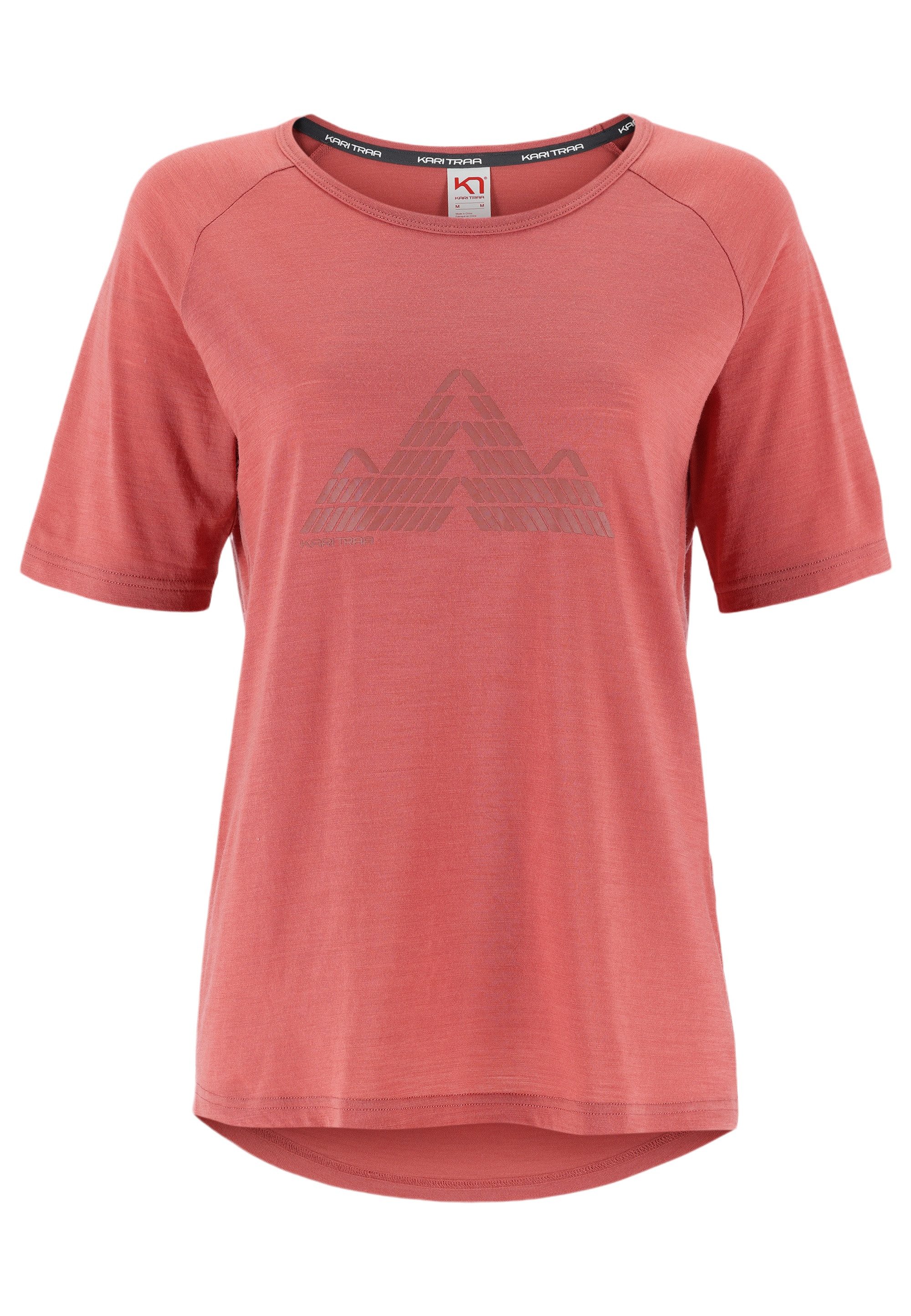 Kari Traa T-Shirt Ane mit atmungsaktivem Material und Flatlocknähten