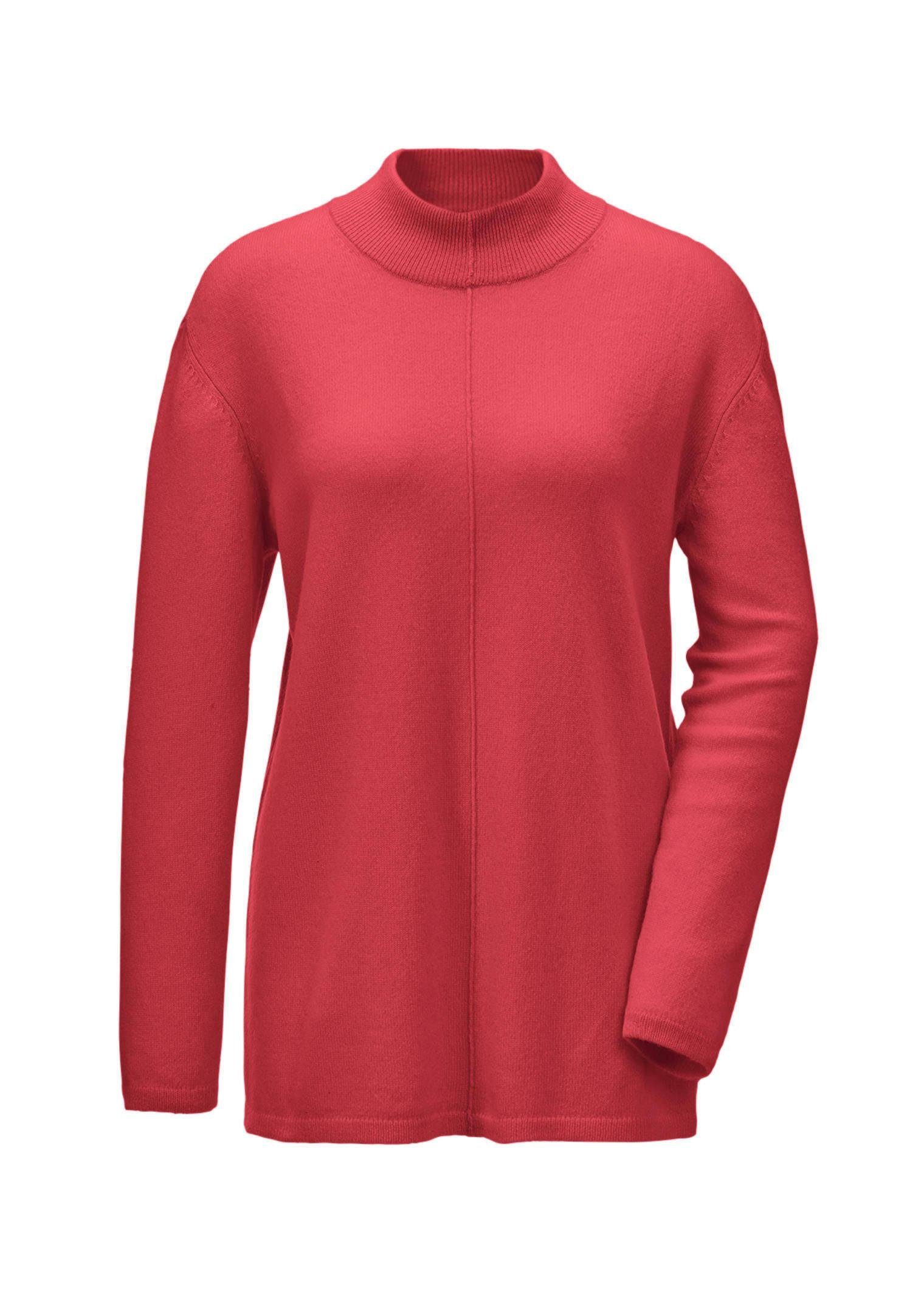 GOLDNER Strickpullover Kurzgröße: Weicher Kaschmirpullover mit Kragen günstig online kaufen