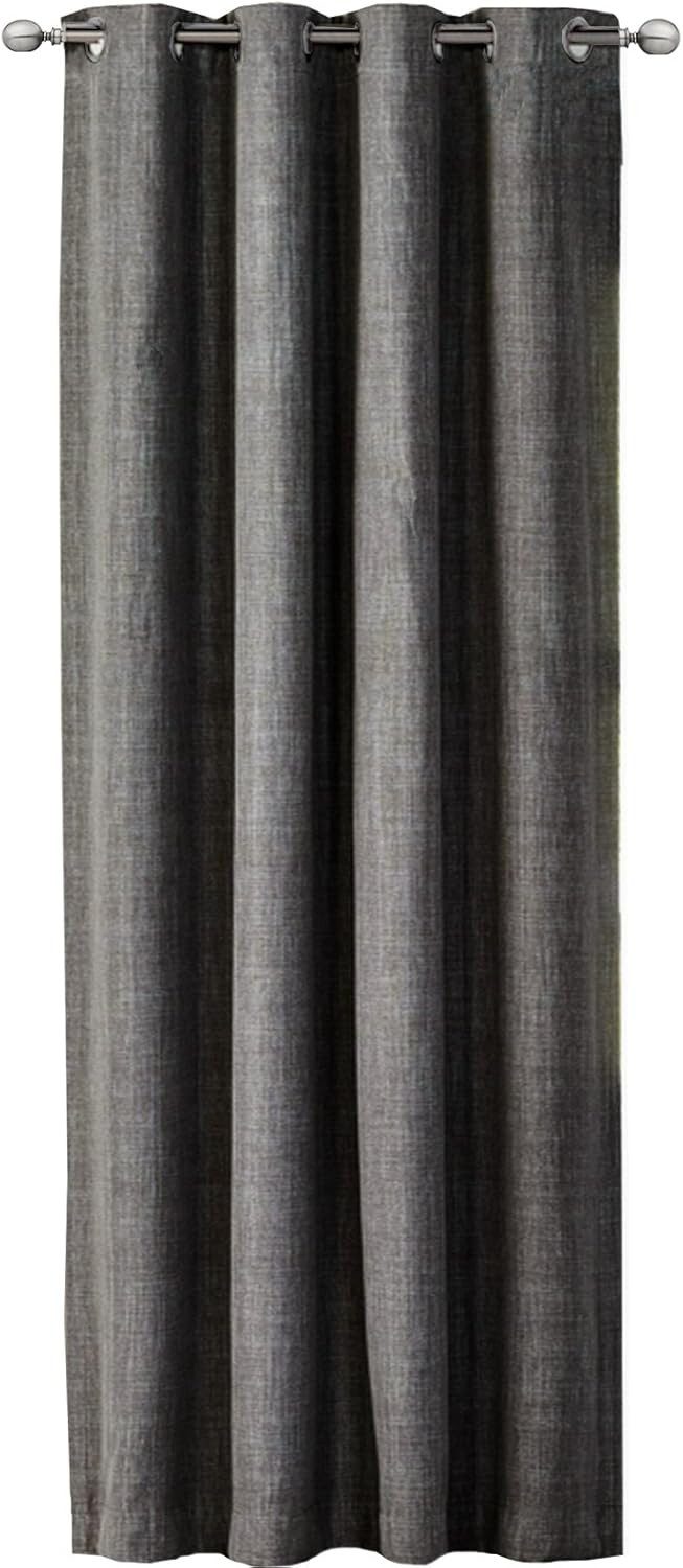 JEMIDI Verdunkelungsvorhang JEMIDI Vorhang 140x245 cm mit Ösen, Leinenoptik, Polyester