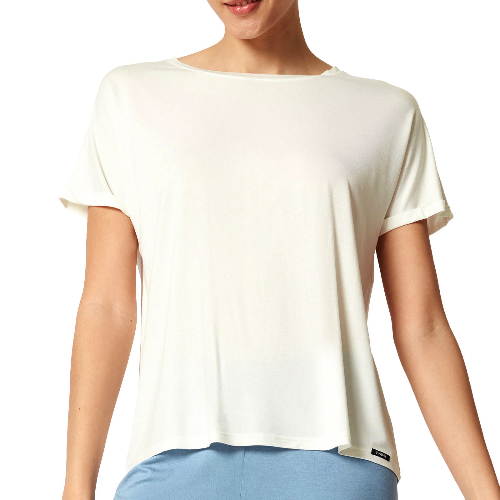 Skiny Kurzarmshirt Night In Mix & Match Rundhalsausschnitt