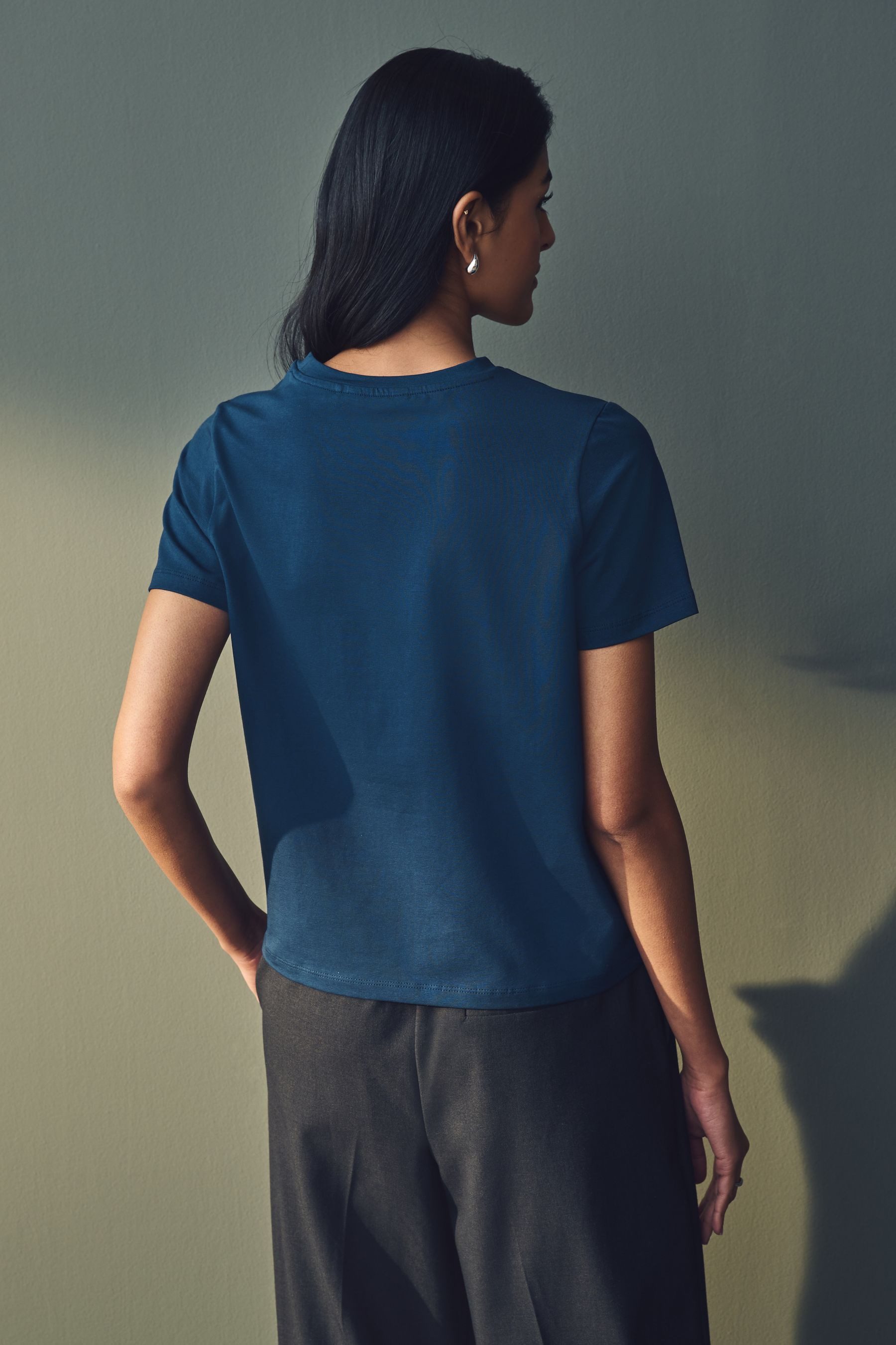 Next T-Shirt T-Shirt mit floralem Zierprint günstig online kaufen