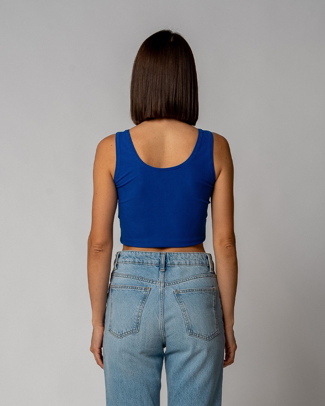 GORG Crop-Top Damen Geripptes Cropped Top günstig online kaufen