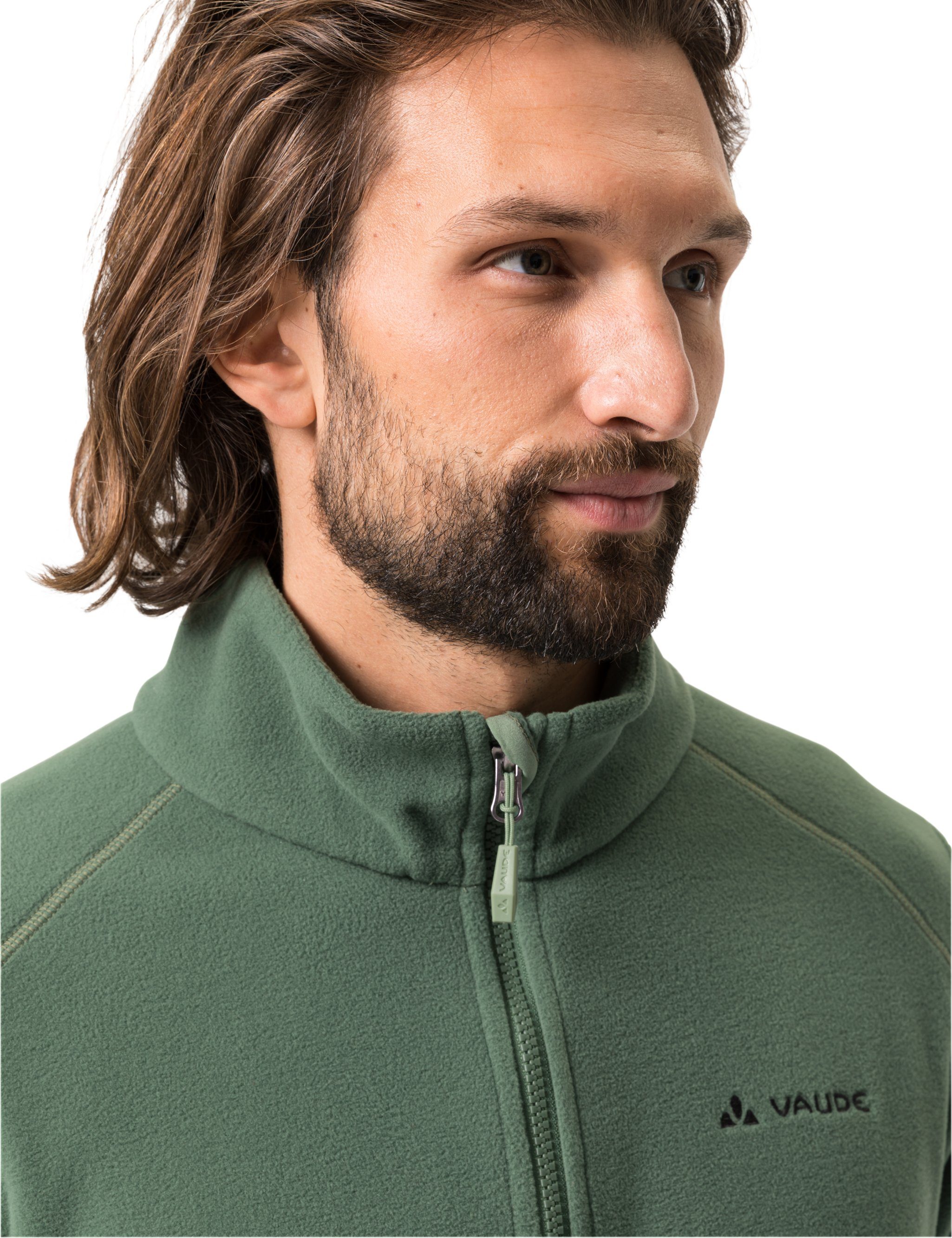 Outdoorjacke Klimaneutral kompensiert VAUDE Rosemoor II (1-St) Jacket Fleece Men's woodland