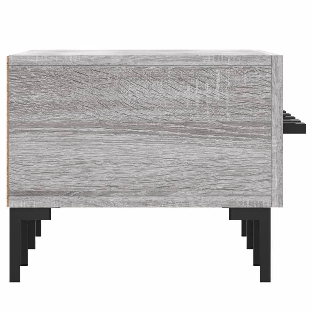 Holzwerkstoff TV-Schrank vidaXL TV-Schrank 150x36x30 Sonoma (1-St) Grau cm