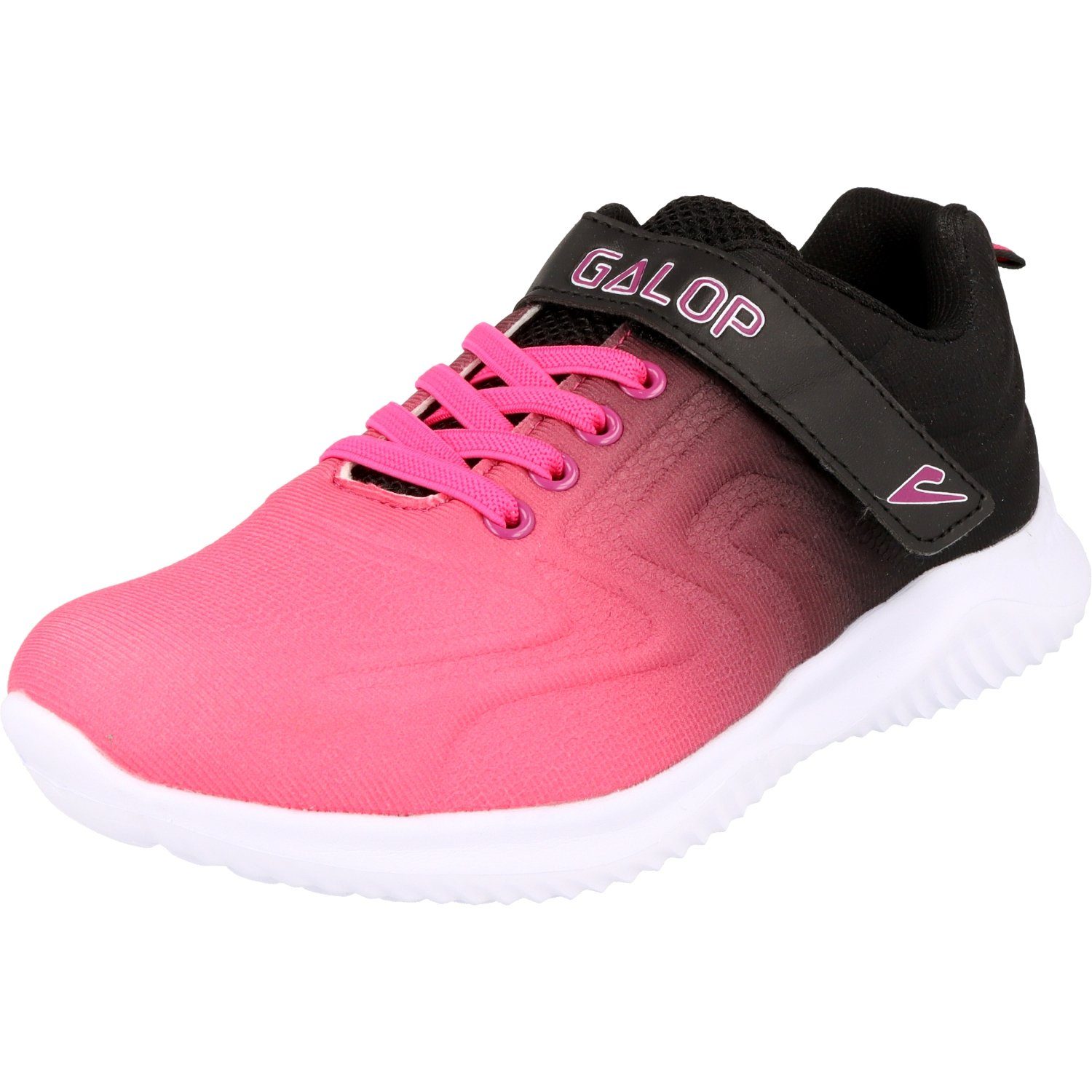 Galop »Kinder L21806-332 sportliche Mädchen Schuhe Sneaker Klett  Fuchsia/Schwarz« Sneaker online kaufen | OTTO