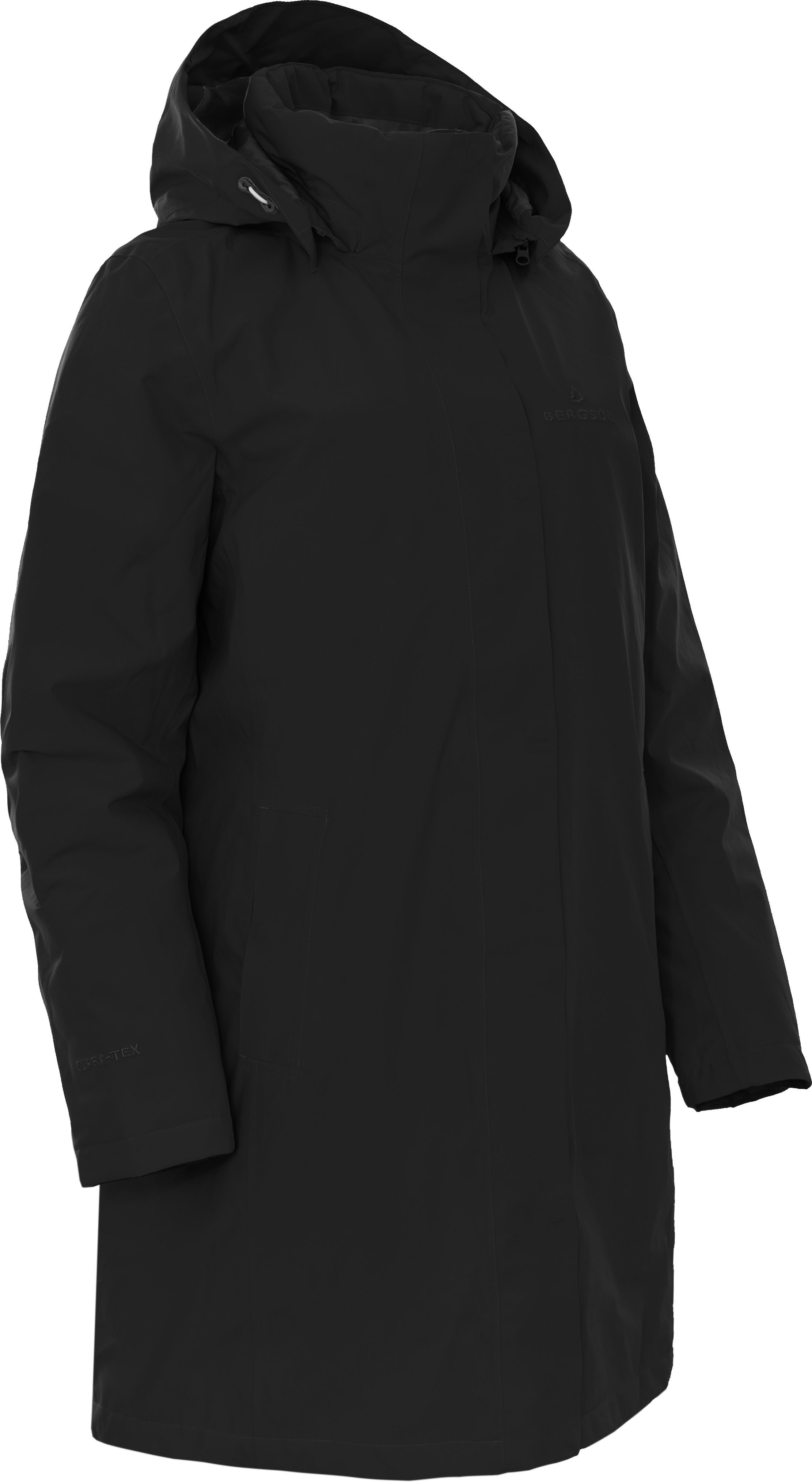 Bergson Regenjacke KITTILÄ Damen Wintermantel, warm wattiert, 20000 mm Wassersäule, Normalgrößen