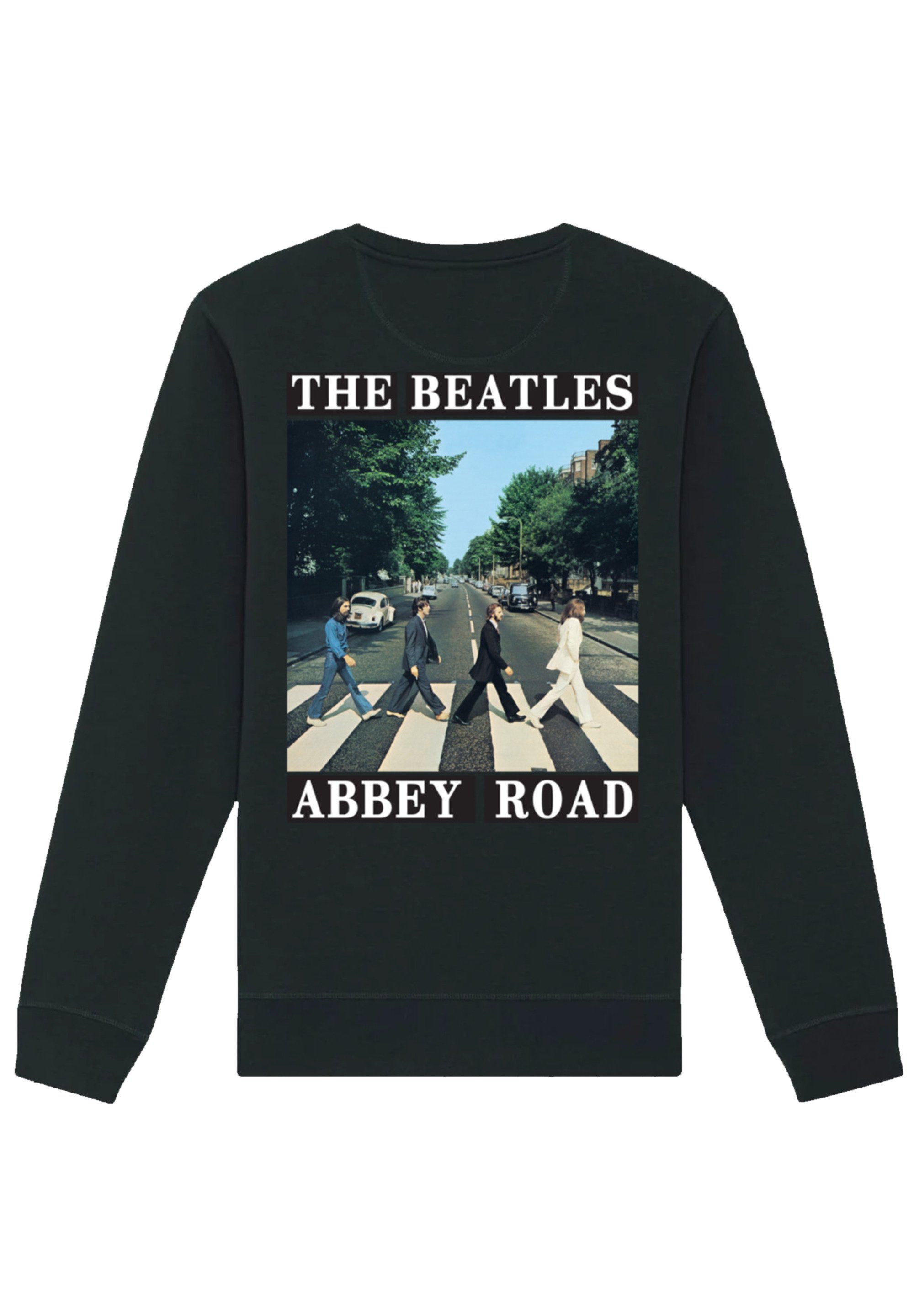 F4NT4STIC The schwarz Beatles Print Abbey Sweatshirt Road