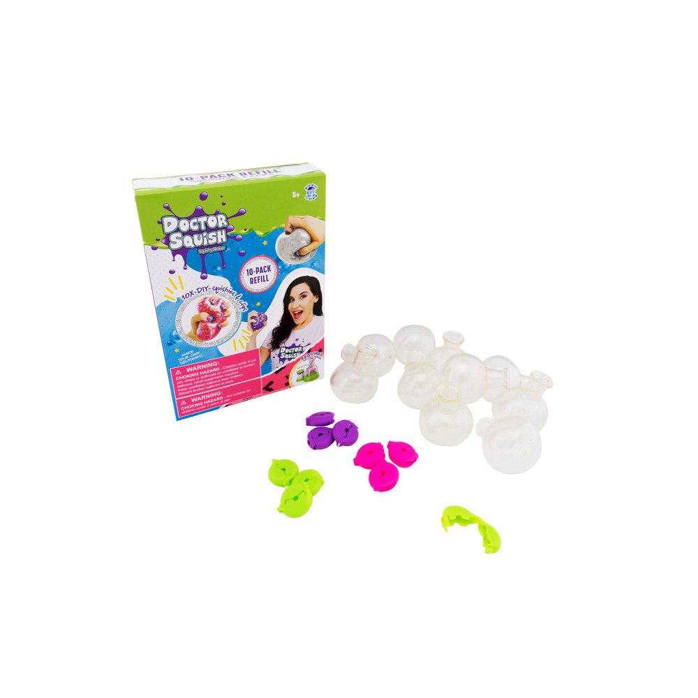 BOTI Kreativset Doktor Squish - Squishy Nachfüllpack - 10 Stück