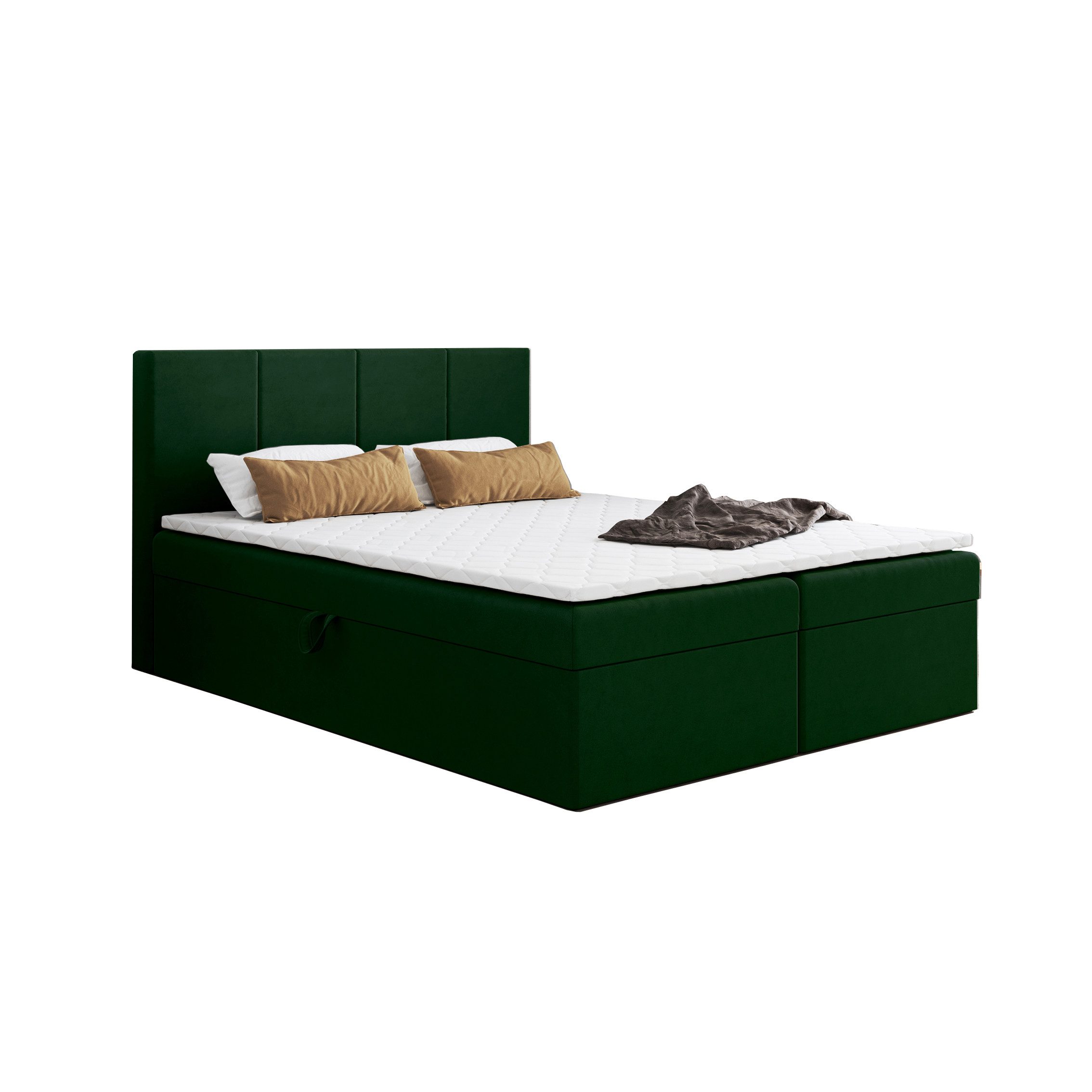 Godre Boxspringbett mit Bettkasten FARO 120x200 günstig online kaufen