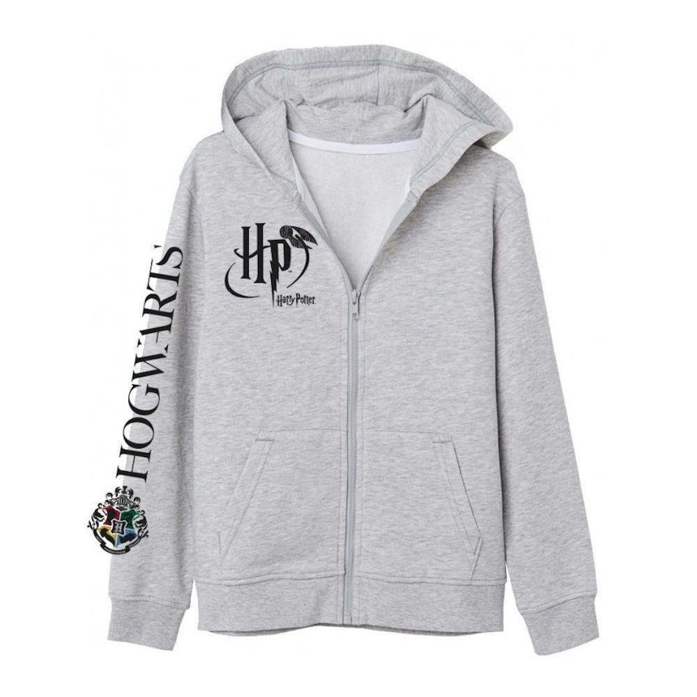 EplusM Sommerjacke Harry Potter Jacke mit Kapuze, grau, Größen 134 bis 164