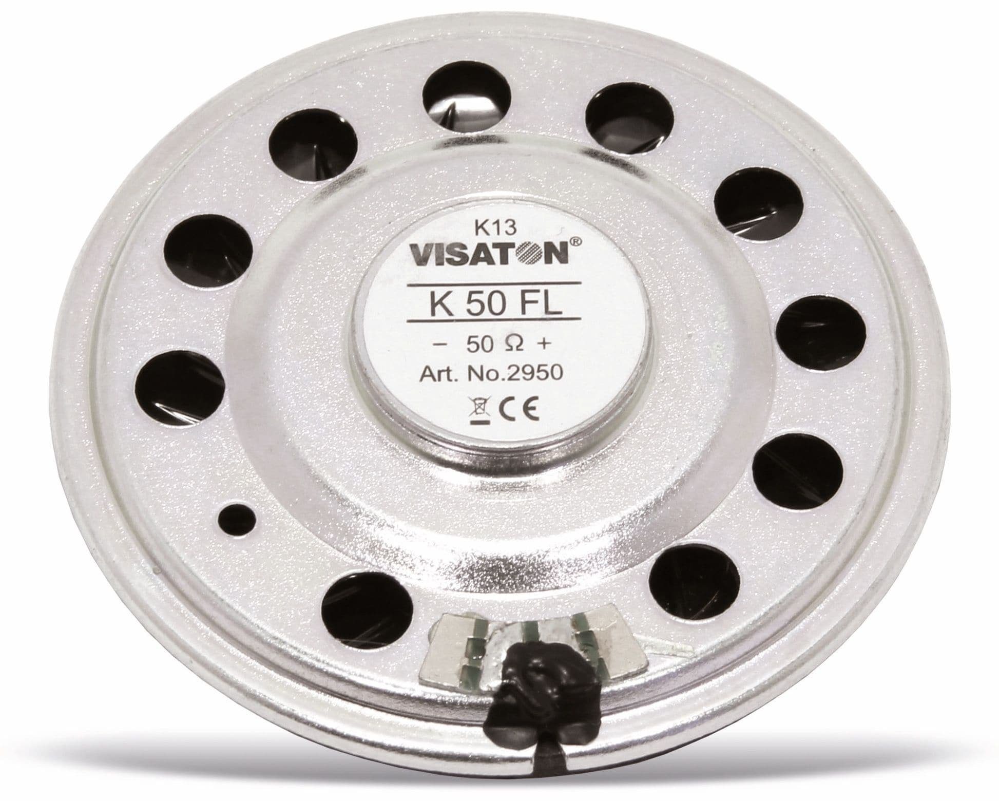 Visaton 50 VISATON Lautsprecher IP65 Ohm, FL, 50 Lautsprecher K