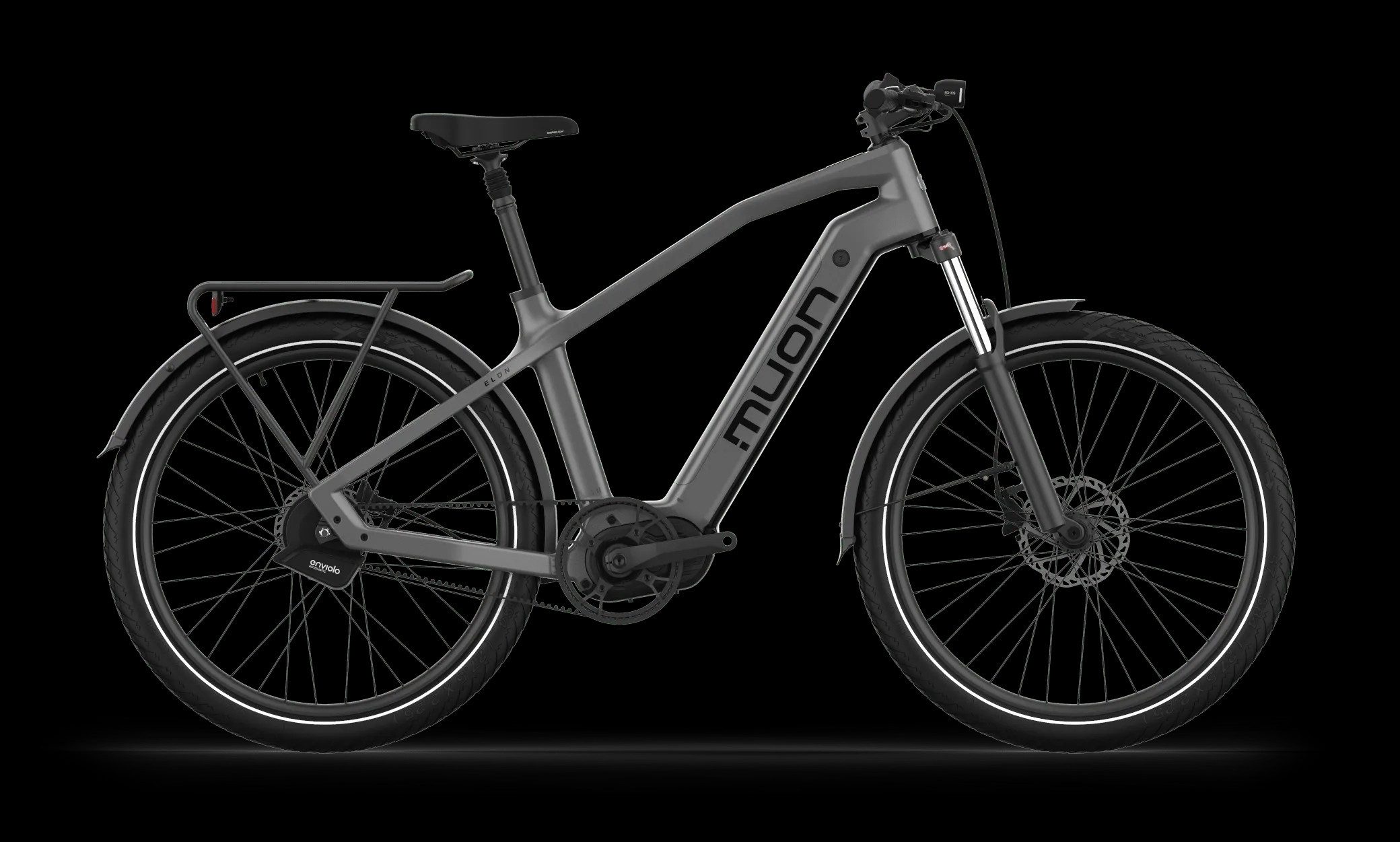 DOTMALL E-Bike Mountainbike Muon elon Mittelmotor, Enviolo Trekking Kreutzer X5 110 Nm, 36v 20.3ah