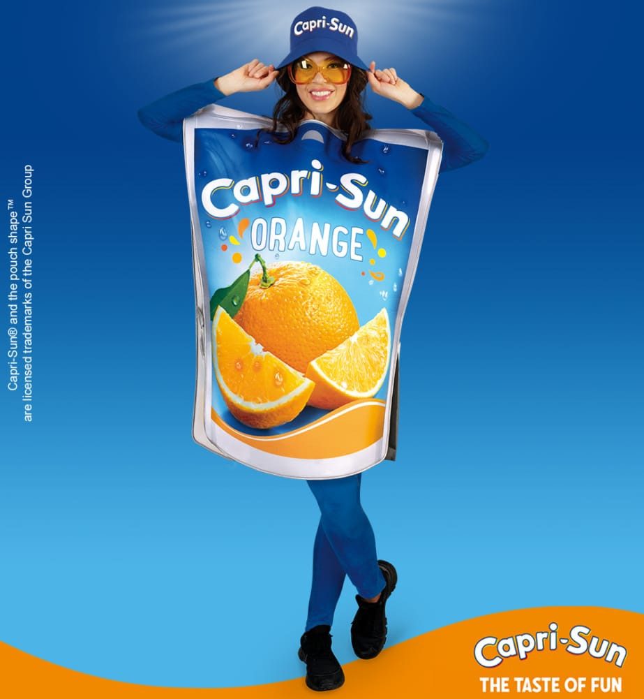 Fries Kostüm Capri Sun Kostüm