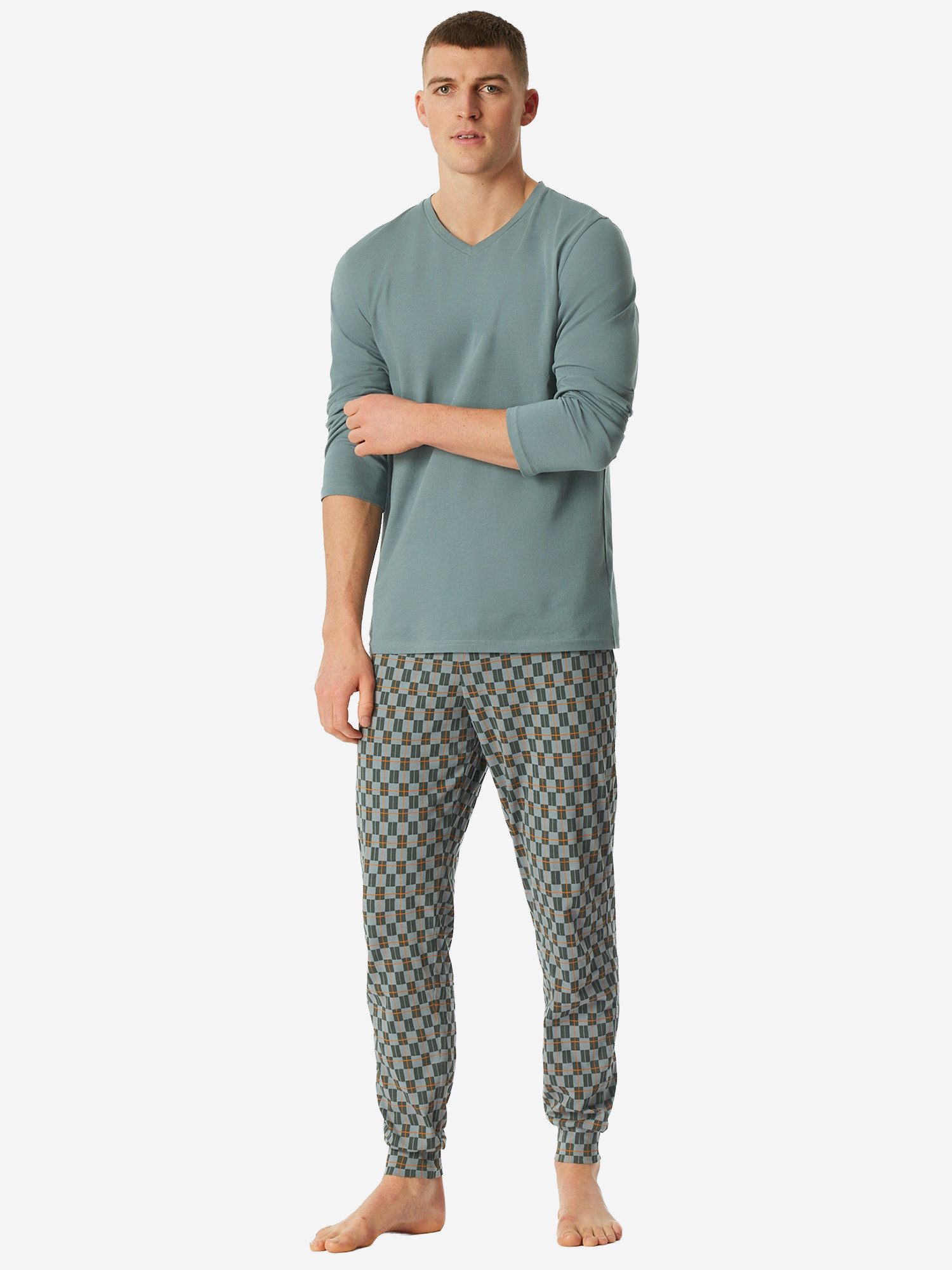 Schiesser Pyjama Casual Essentials (2 tlg) günstig online kaufen