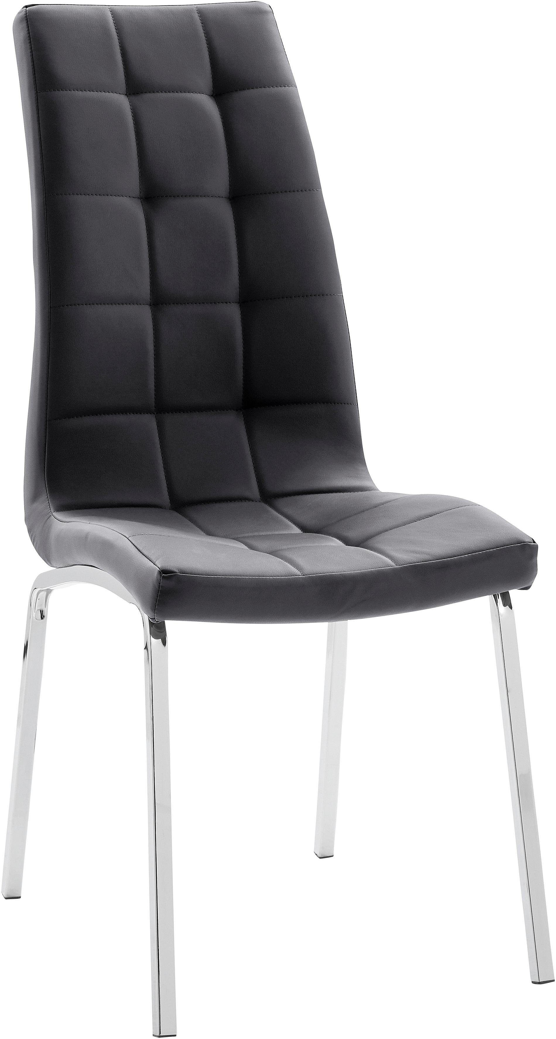 OTTO home Essgruppe Perez/Lila, (Set, 5-tlg), mit 4 Stühlen, Tisch ausziehbar, Breite 160-200 cm