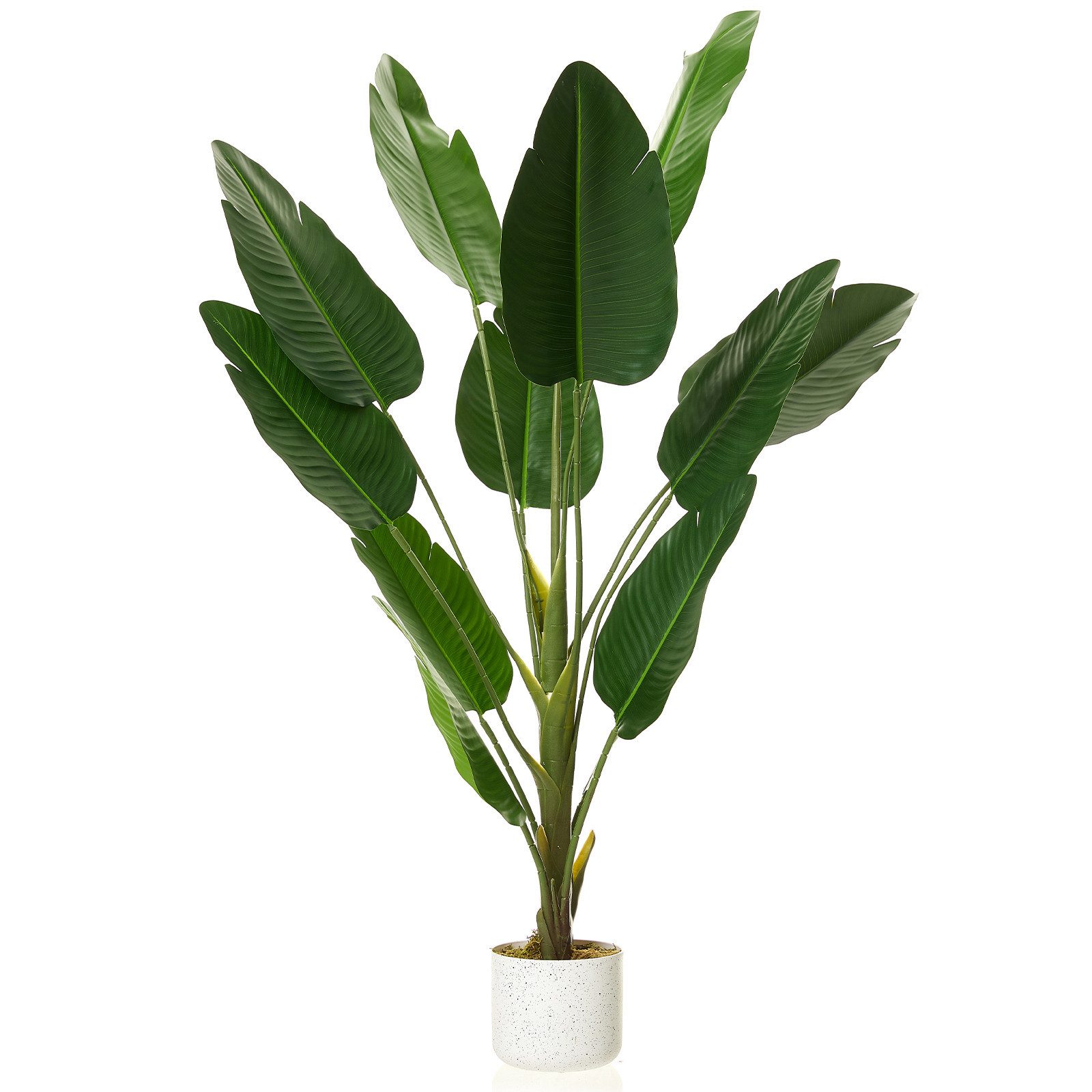 Kunstpflanze Bananenbaum mit Topf Groß Kunstpalme Kunstbaum für Schlafzimme günstig online kaufen