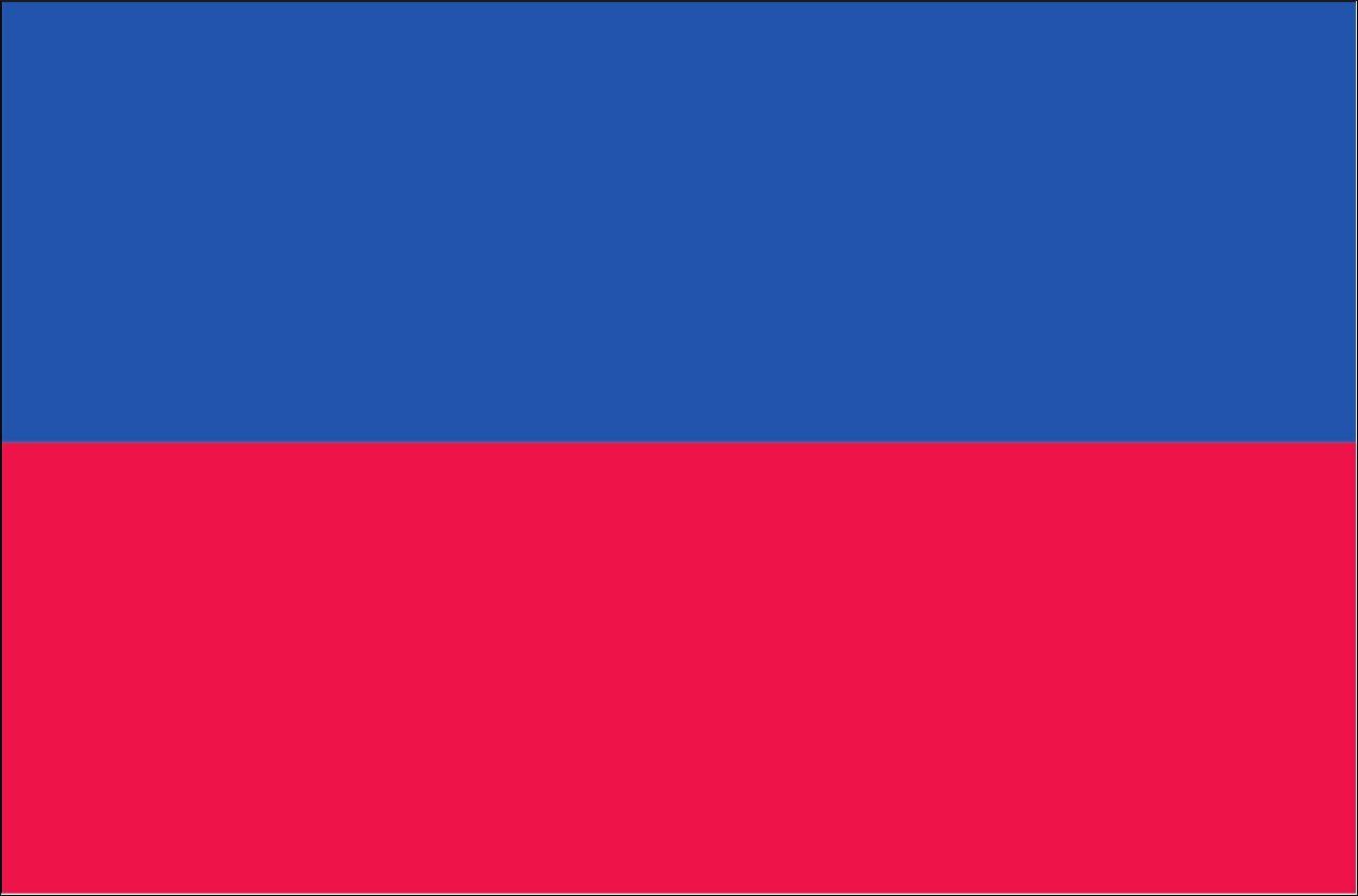 Haiti Querformat Flagge g/m² flaggenmeer 160