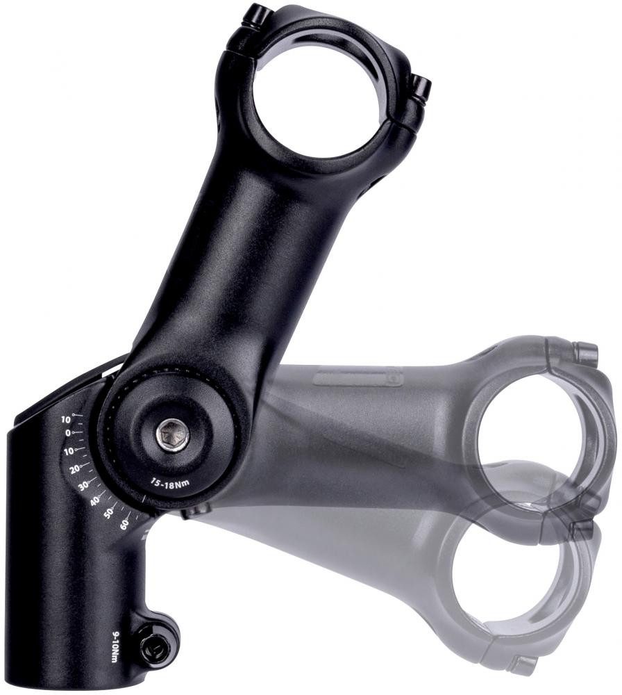 Fahrradlenker Contec Vorbau Seto Hybrid 110 mm 25,4 mm schwarz