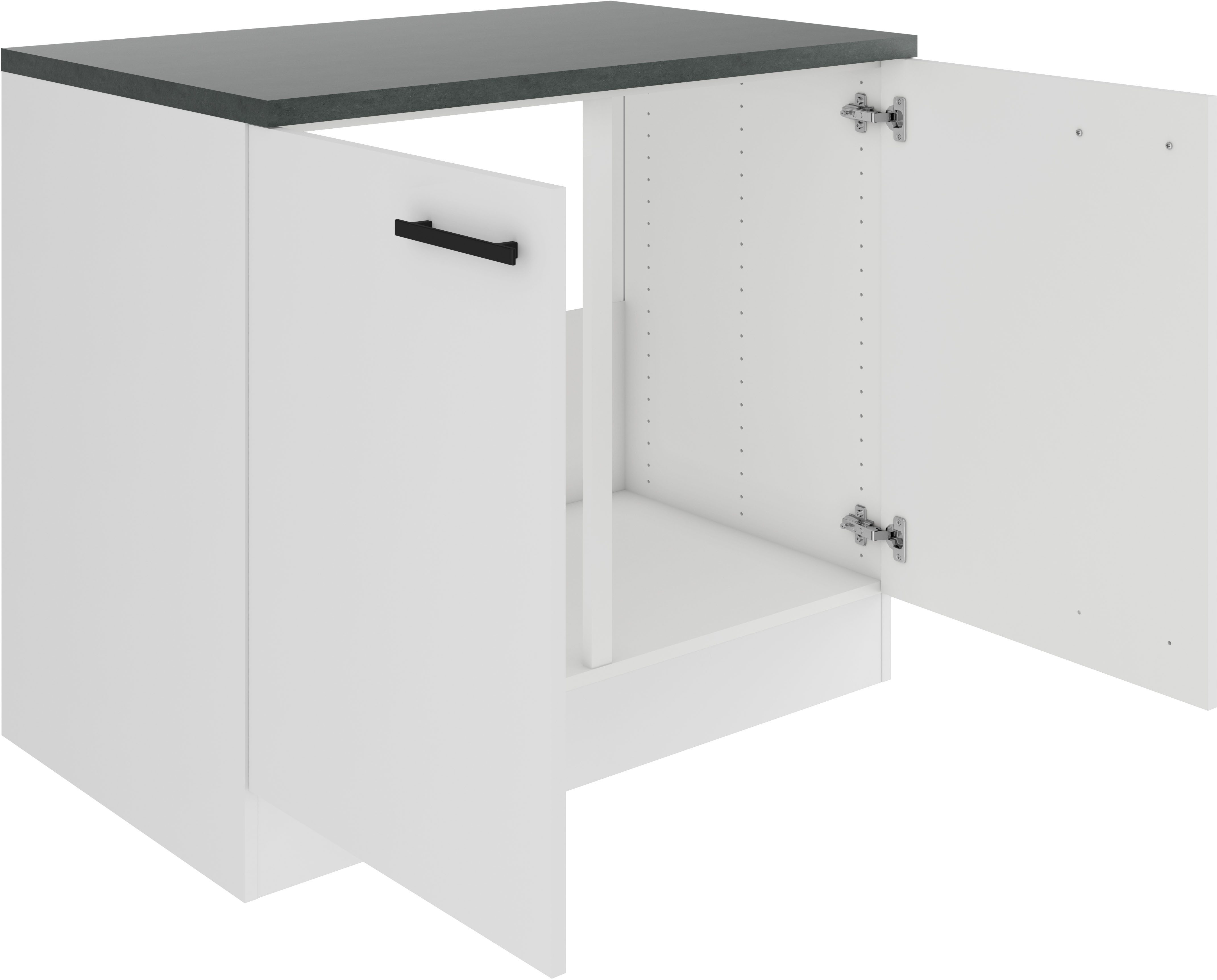 OPTIFIT Spülenschrank Palma Breite 100 cm, inklusive Einbauspüle