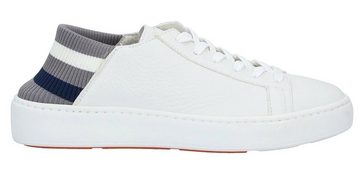 SANTONI SANTONI Leather Low Top Sneakers City Trainers Slippers Halbschuhe Sch Sneaker