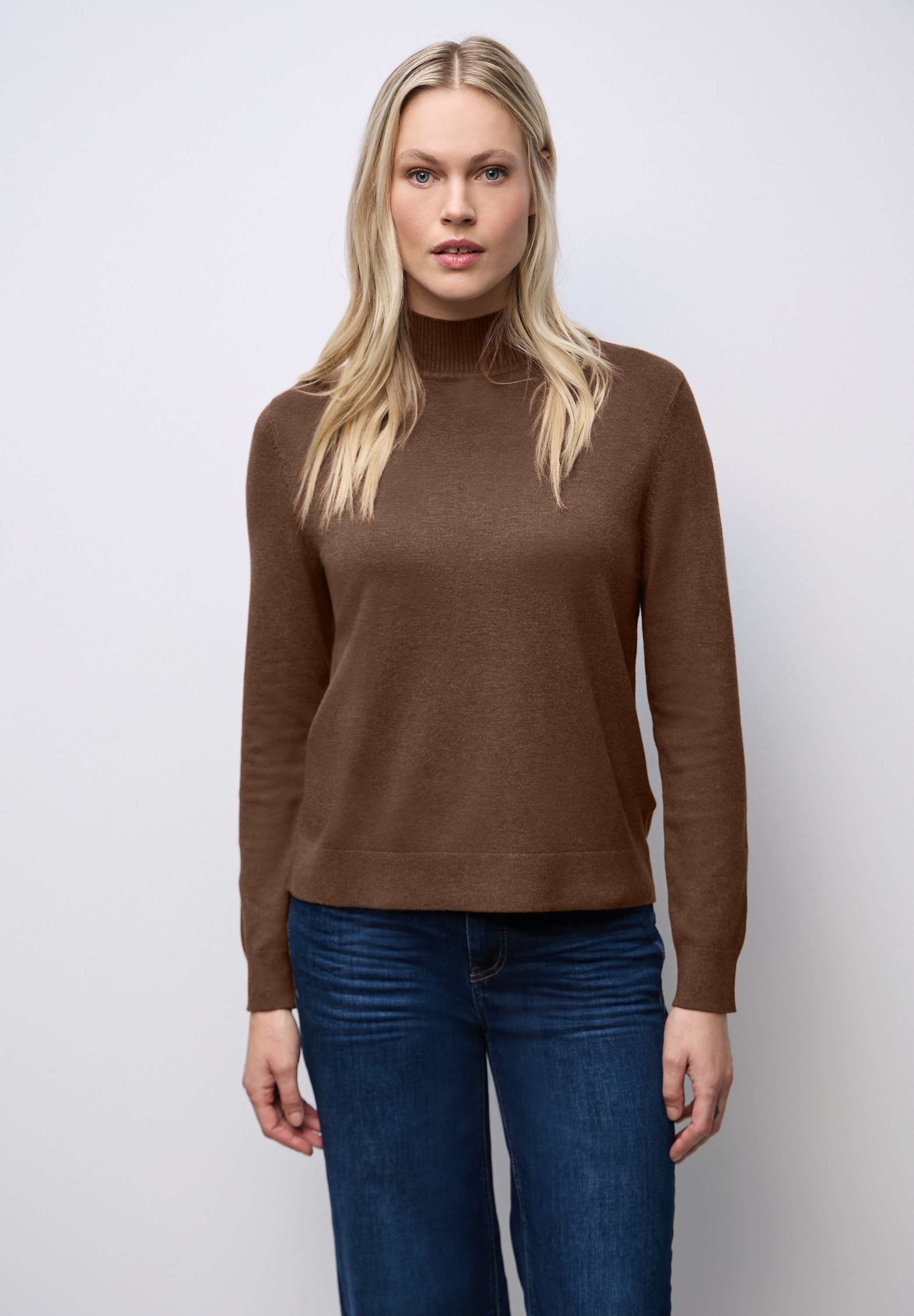 STREET ONE Rollkragenpullover Feinstrick günstig online kaufen